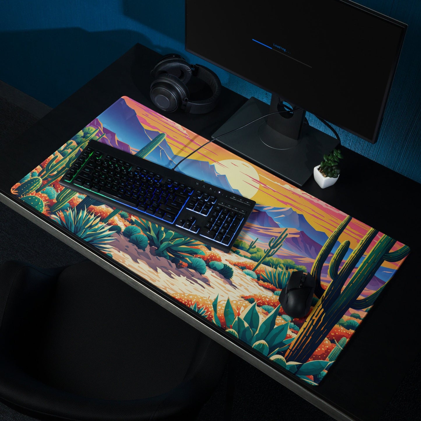 Cactus Desert IV Gaming Mouse Pad - Mouse Pads - Discovery Co.