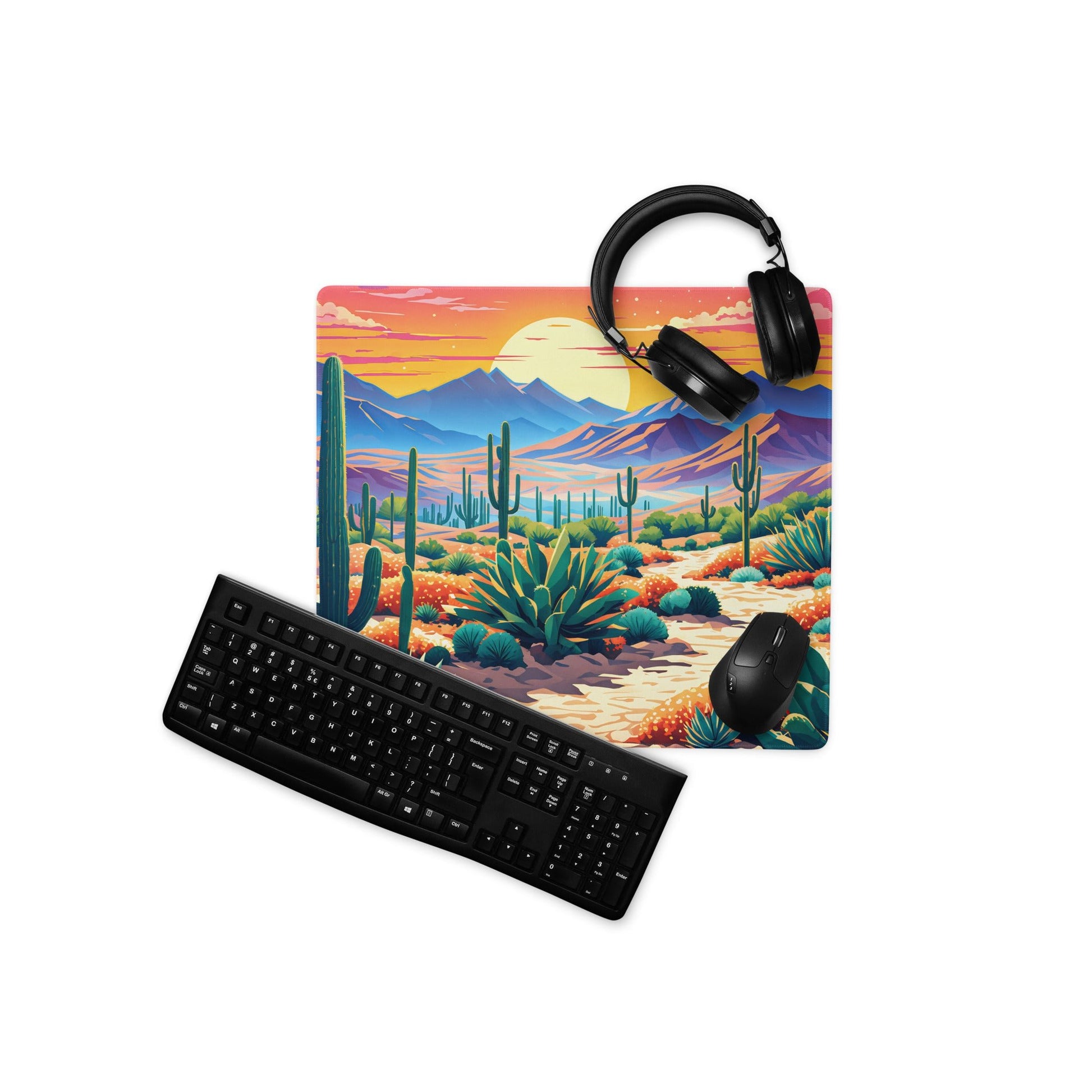 Cactus Desert IV Gaming Mouse Pad - Mouse Pads - Discovery Co.