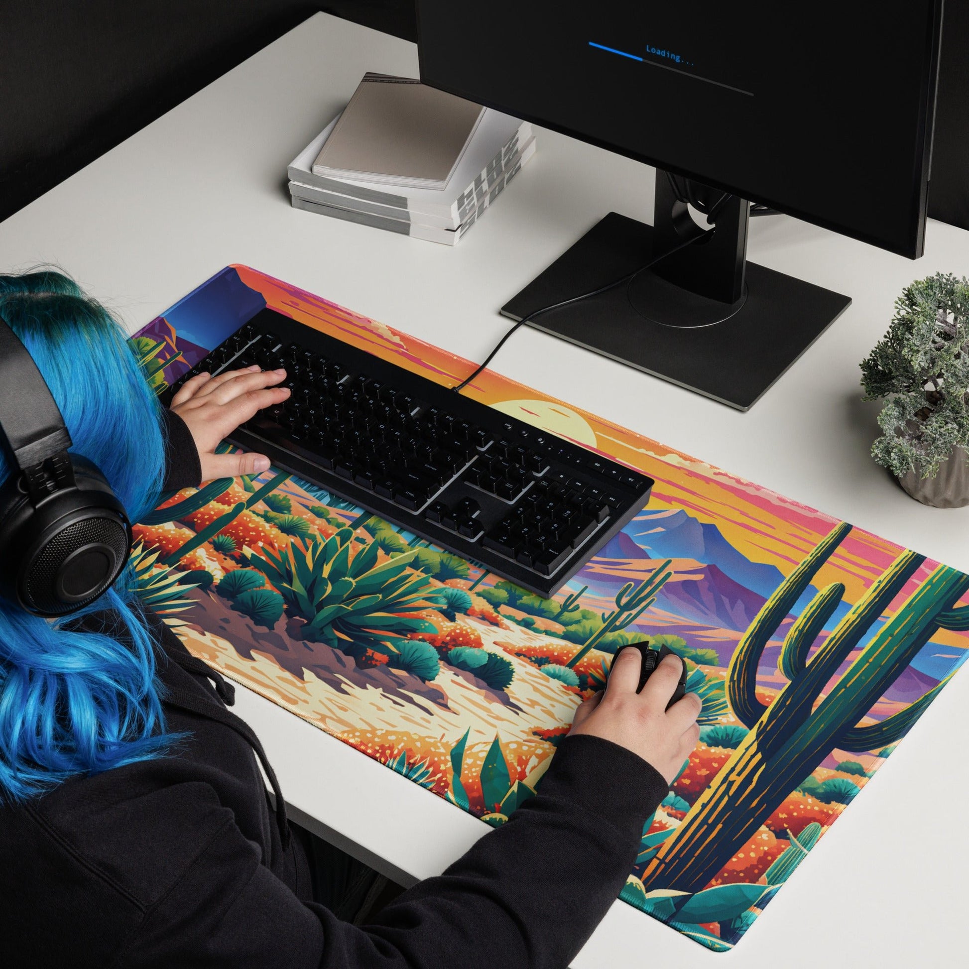 Cactus Desert IV Gaming Mouse Pad - Mouse Pads - Discovery Co.