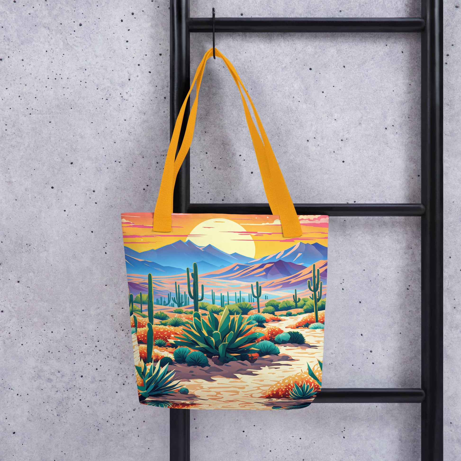 Cactus Desert IV Tote Bag - Tote Bags - Discovery Co.