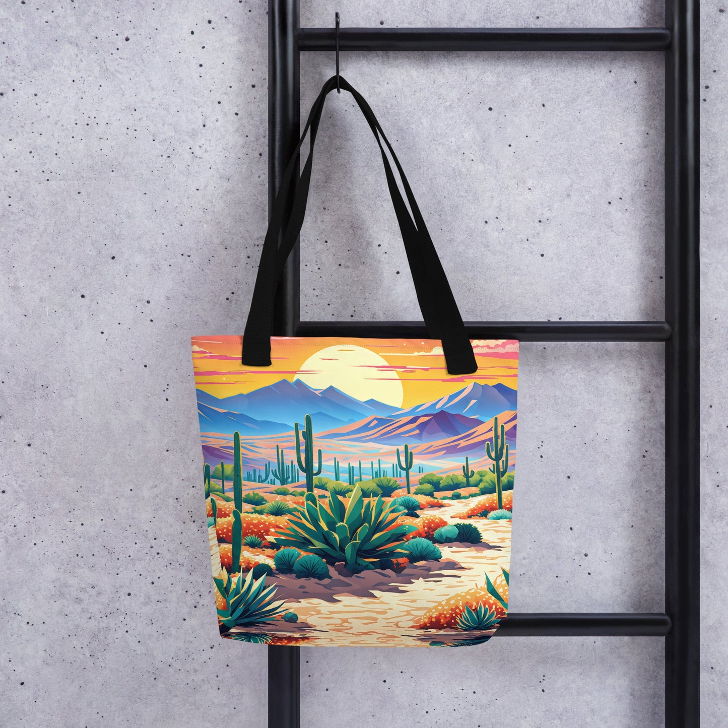 Cactus Desert IV Tote Bag - Tote Bags - Discovery Co.