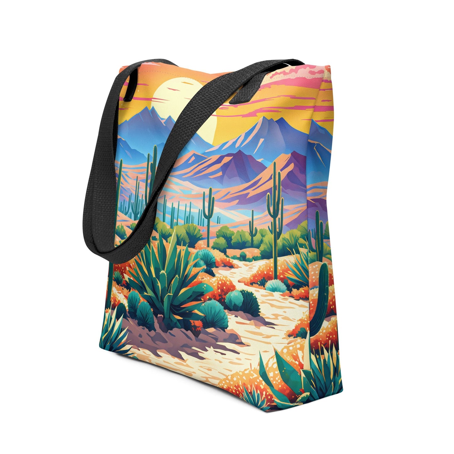 Cactus Desert IV Tote Bag - Tote Bags - Discovery Co.