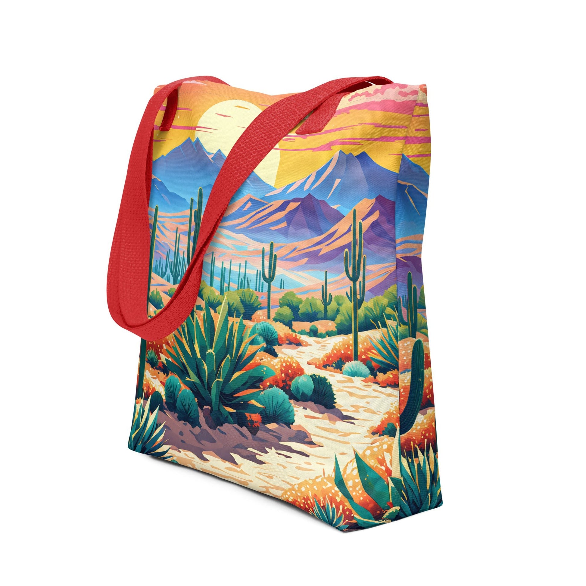 Cactus Desert IV Tote Bag - Tote Bags - Discovery Co.