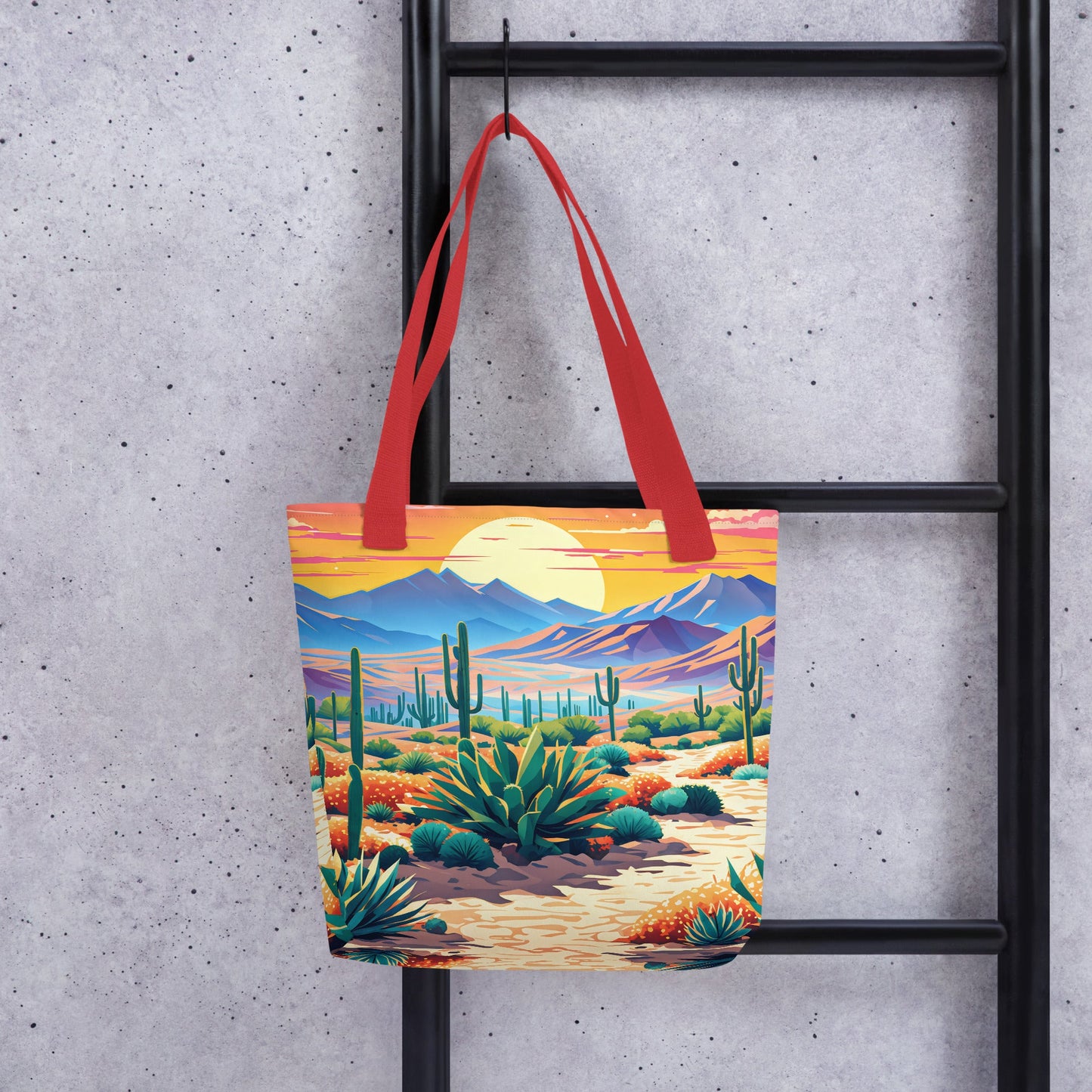 Cactus Desert IV Tote Bag - Tote Bags - Discovery Co.