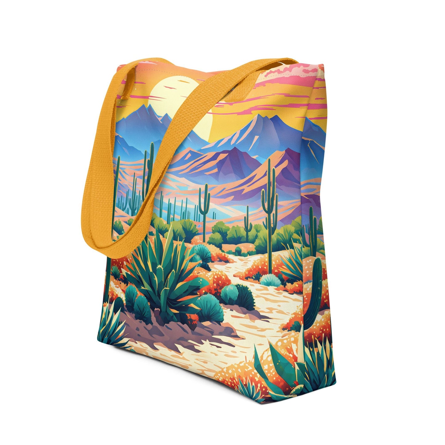 Cactus Desert IV Tote Bag - Tote Bags - Discovery Co.