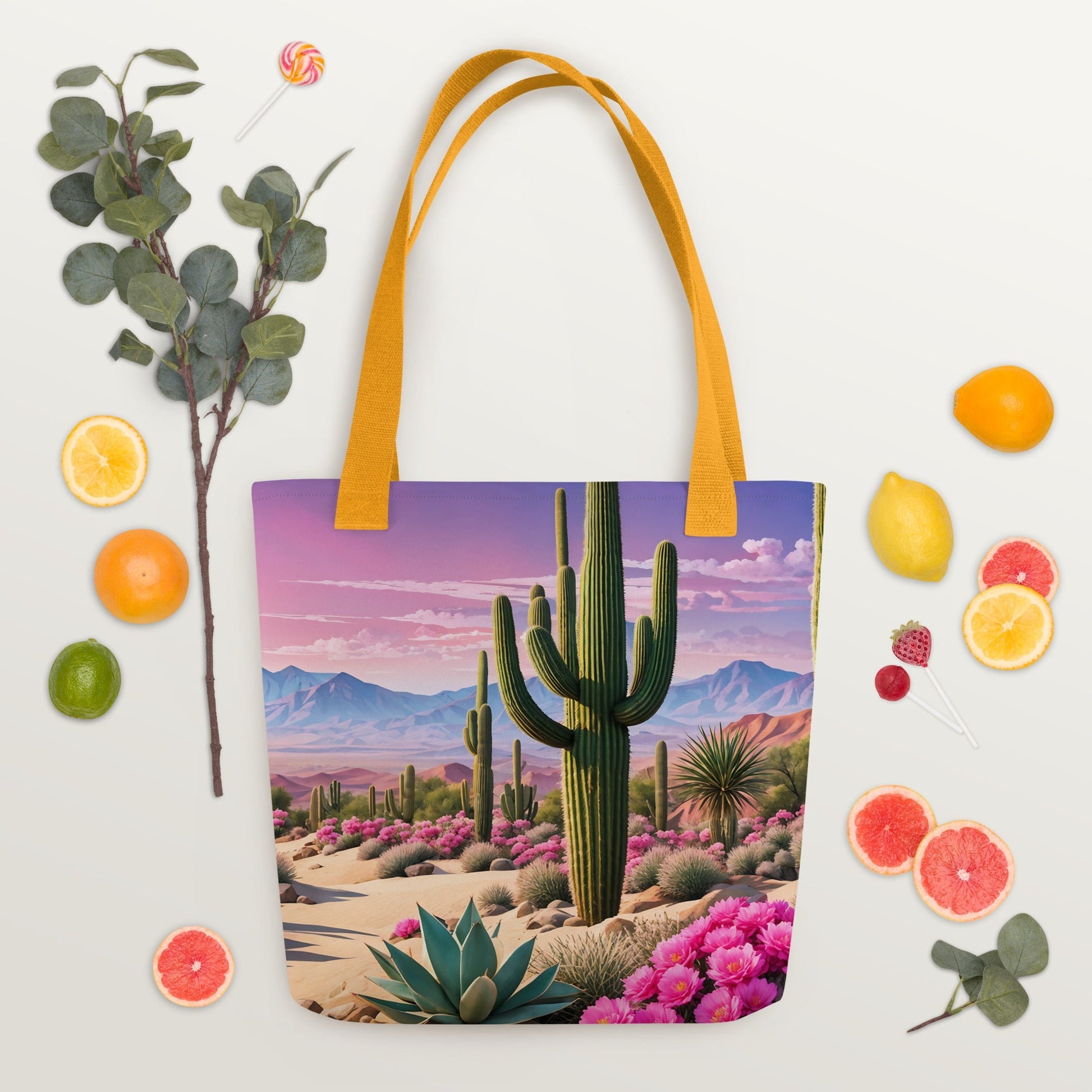 Cactus Desert Tote Bag - Tote Bags - Discovery Co.