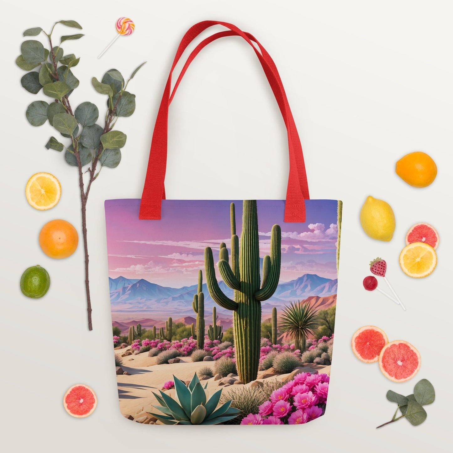 Cactus Desert Tote Bag - Tote Bags - Discovery Co.