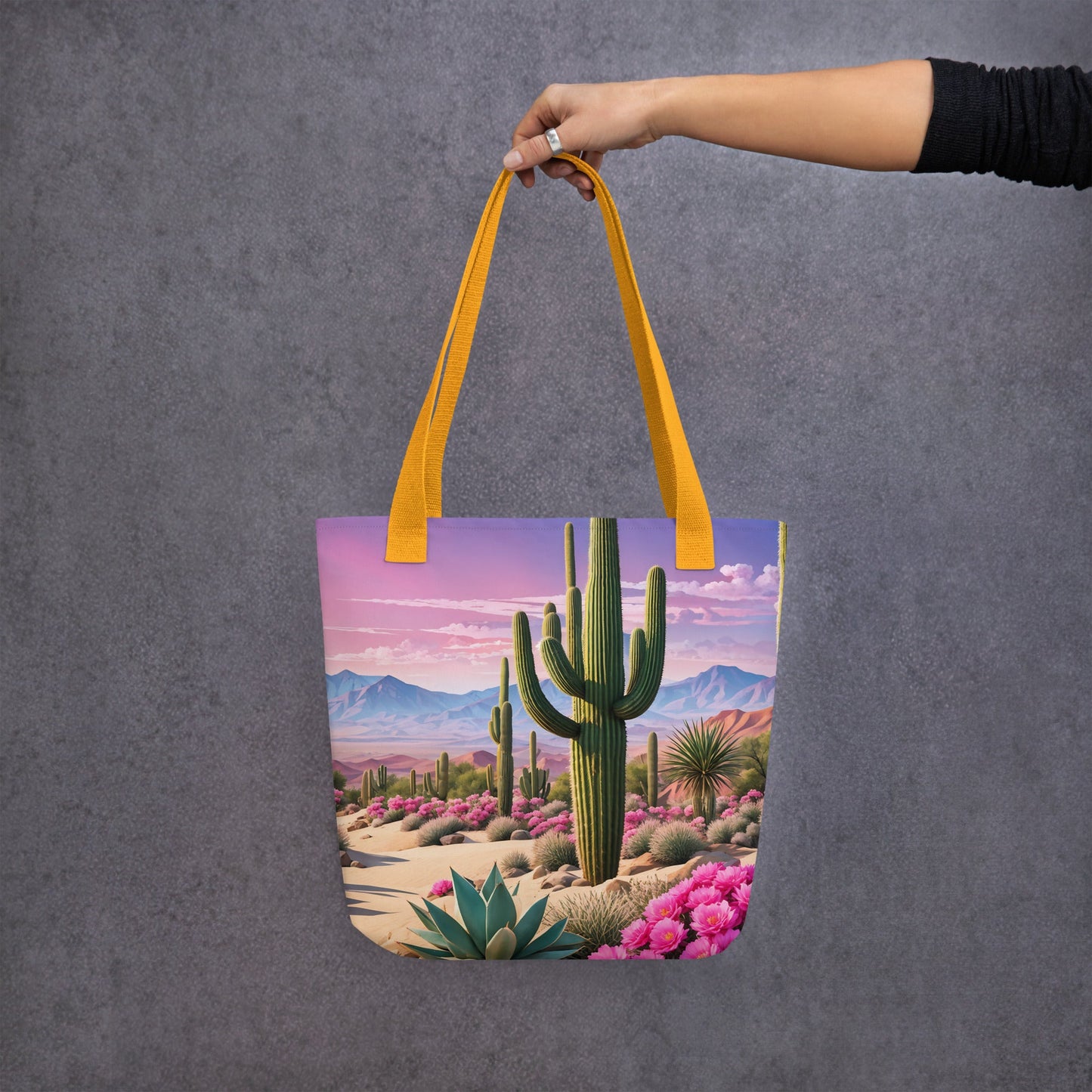 Cactus Desert Tote Bag - Tote Bags - Discovery Co.