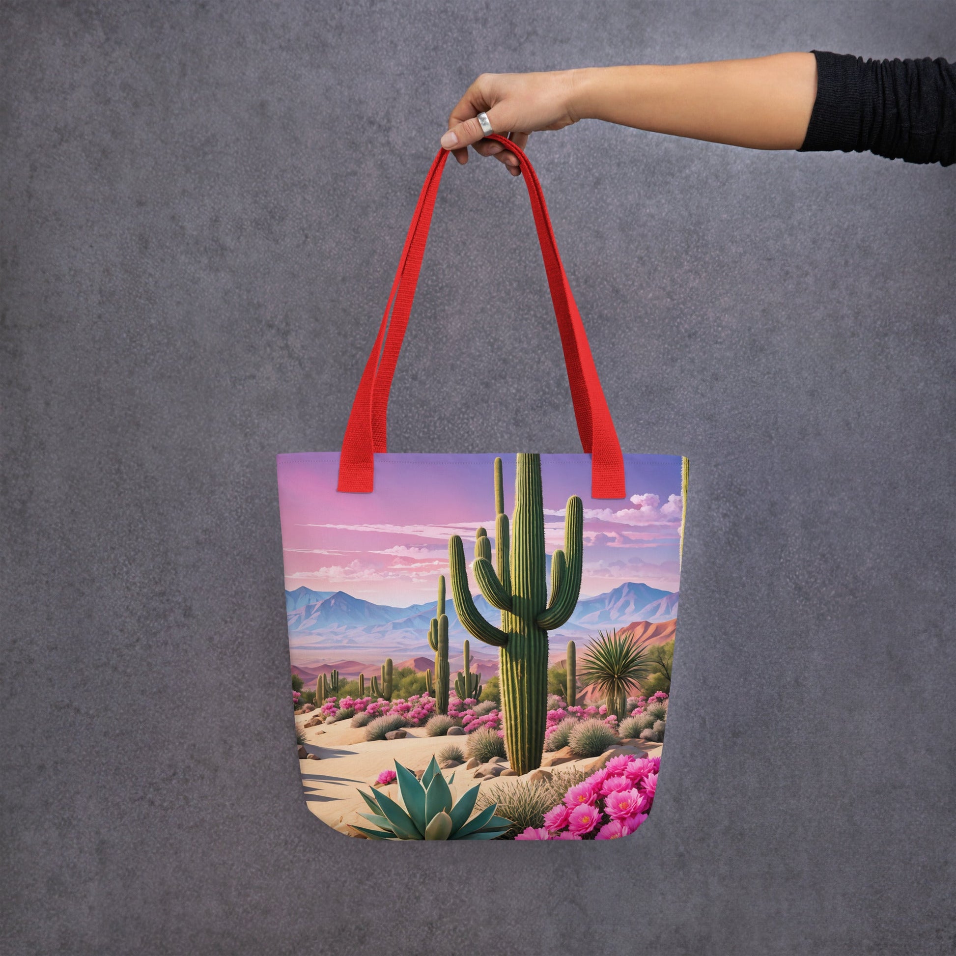 Cactus Desert Tote Bag - Tote Bags - Discovery Co.