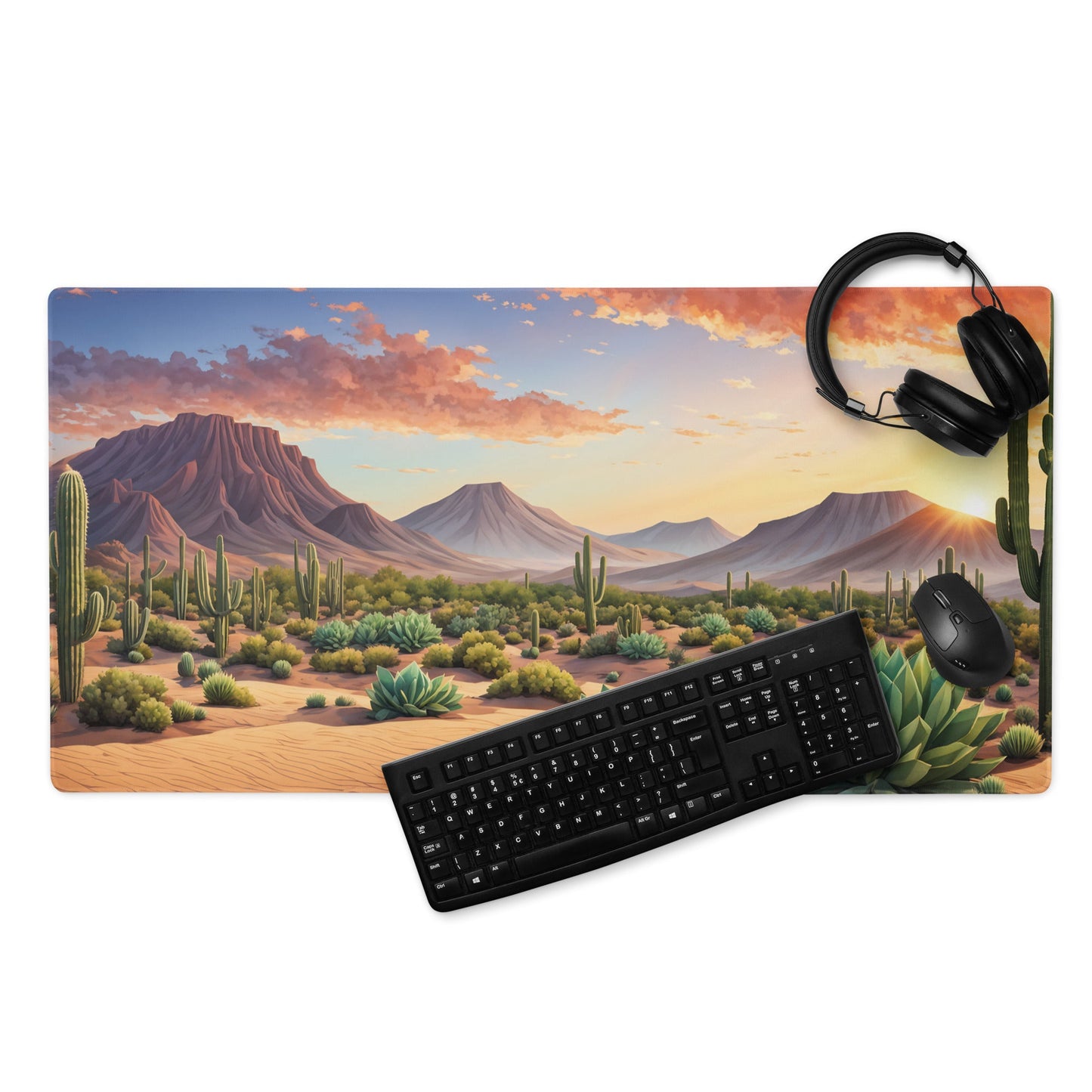 Cactus Desert V Gaming Mouse Pad - Mouse Pads - Discovery Co.