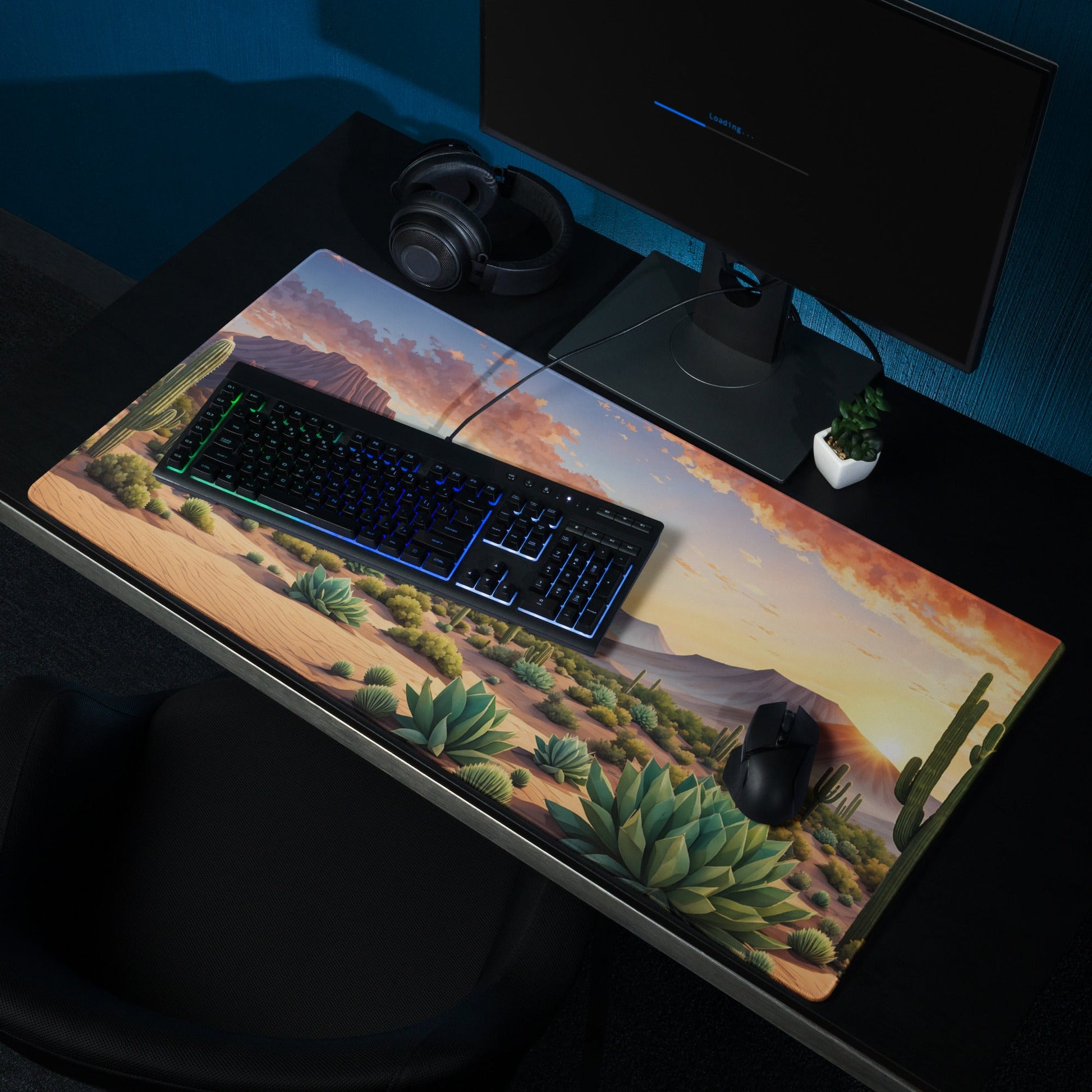 Cactus Desert V Gaming Mouse Pad - Mouse Pads - Discovery Co.