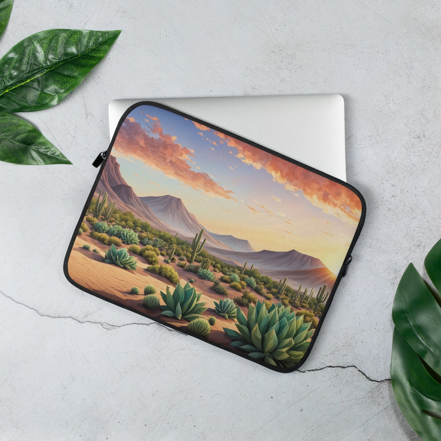 Cactus Desert V Laptop Sleeve - Laptop Cases - Discovery Co.