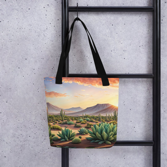 Cactus Desert V Tote Bag - Tote Bags - Discovery Co.