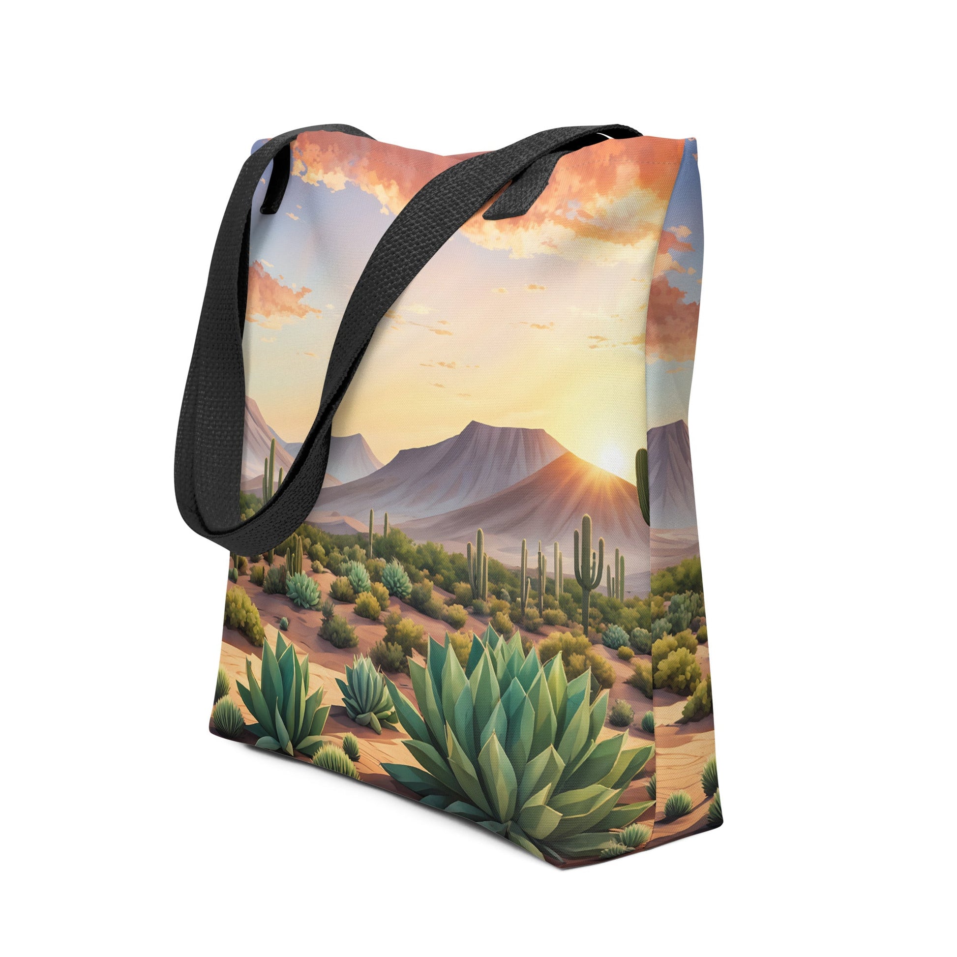 Cactus Desert V Tote Bag - Tote Bags - Discovery Co.