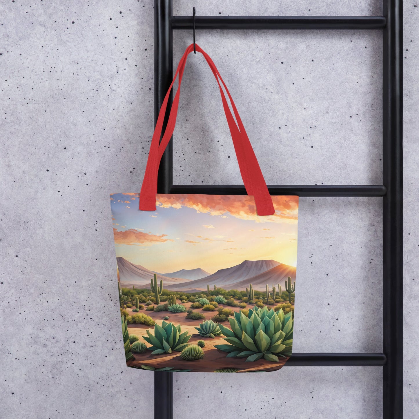 Cactus Desert V Tote Bag - Tote Bags - Discovery Co.