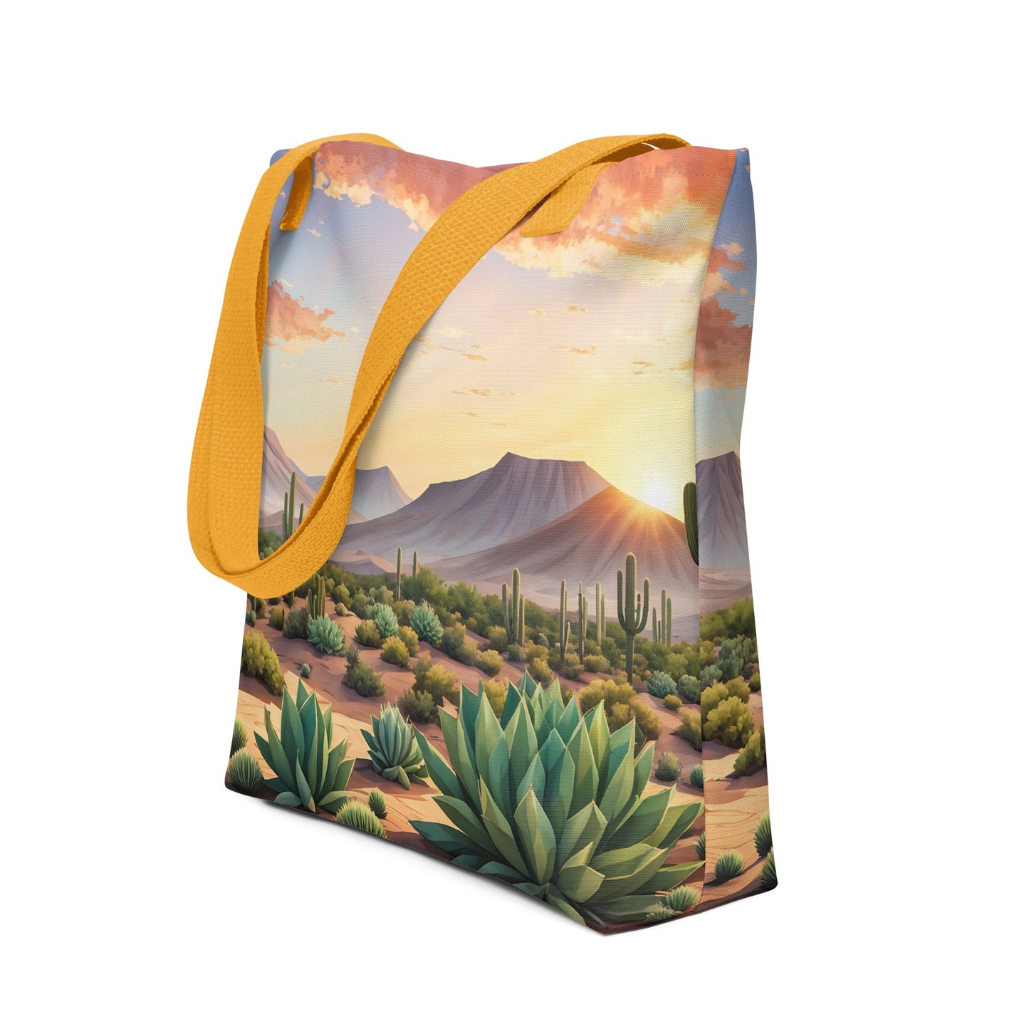 Cactus Desert V Tote Bag - Tote Bags - Discovery Co.