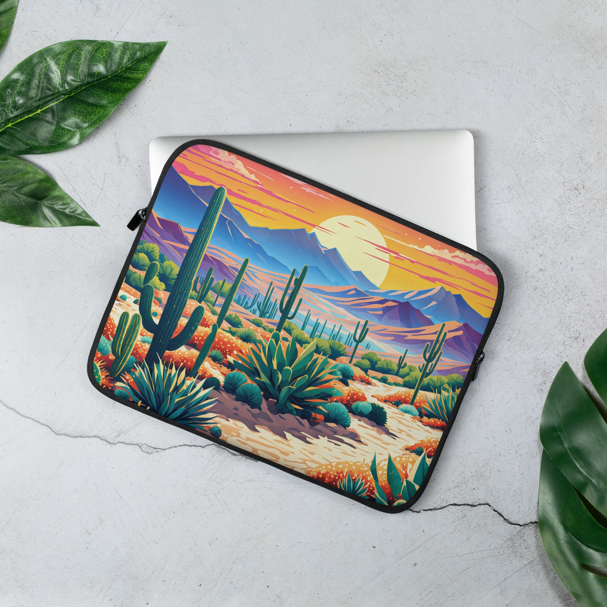 Cactus Desert VI Laptop Sleeve - Laptop Cases - Discovery Co.