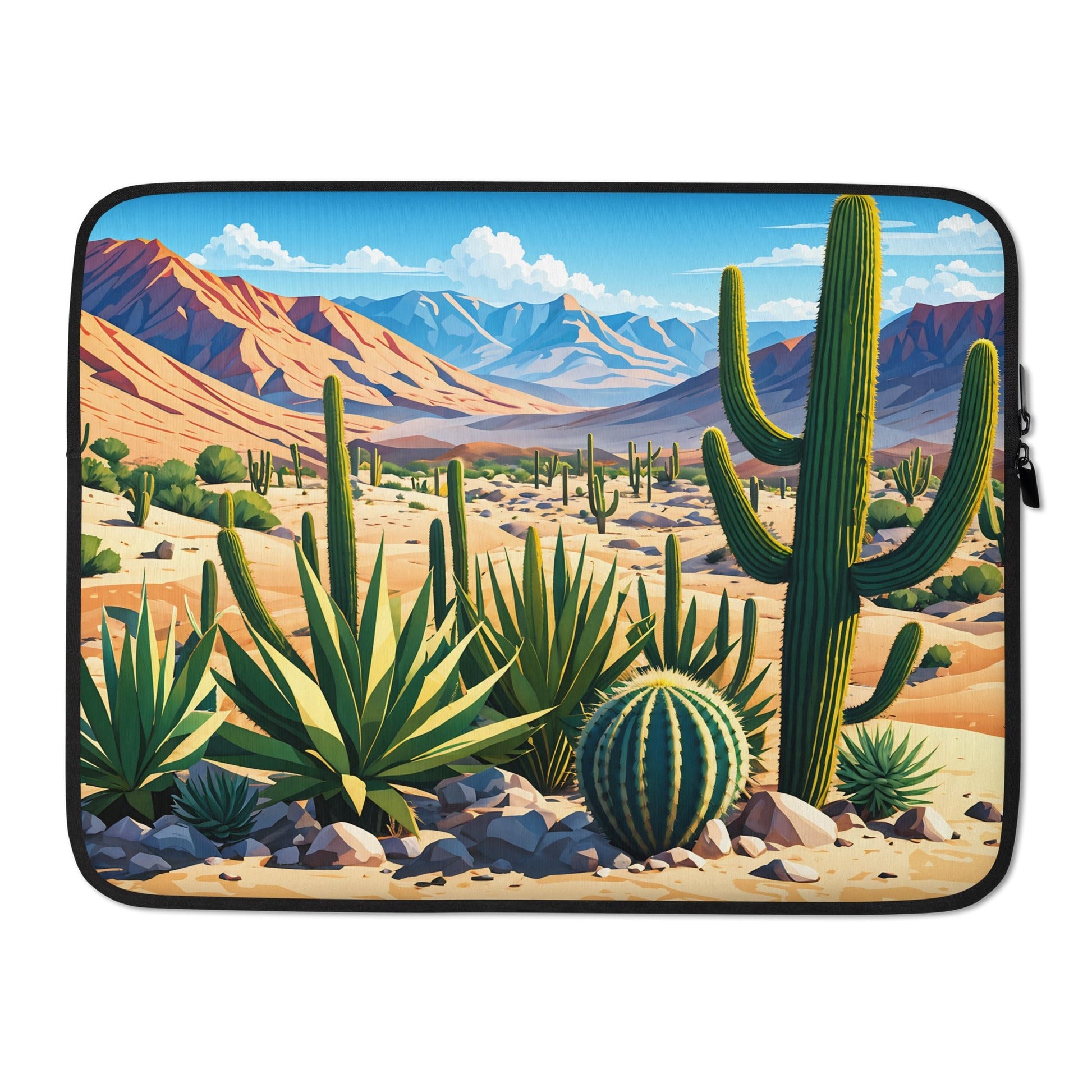 Cactus Desert VII Laptop Sleeve - Laptop Cases - Discovery Co.