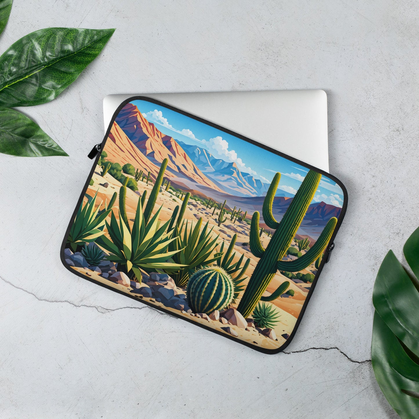 Cactus Desert VII Laptop Sleeve - Laptop Cases - Discovery Co.