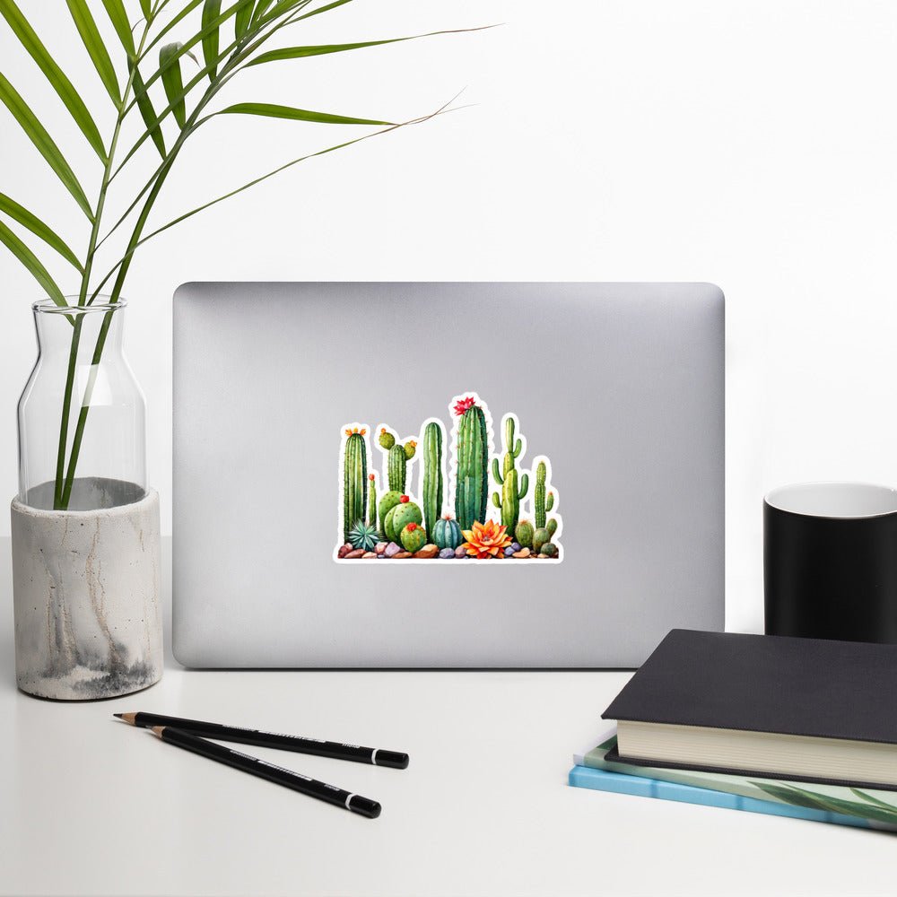 Cactus Garden Bubble - free Stickers - Stickers - Discovery Co.