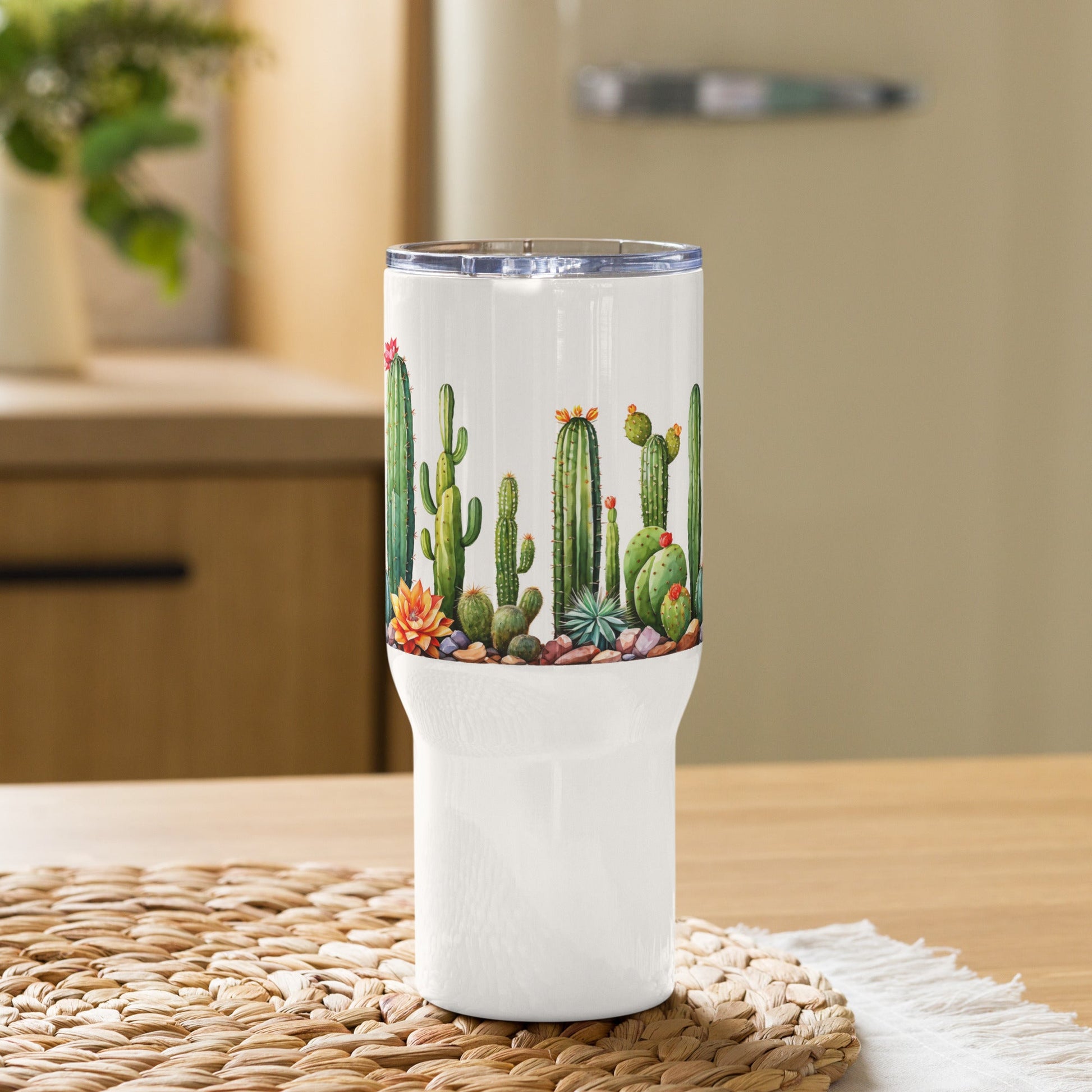 Cactus Garden Travel Mug (25 oz) - Mugs - Discovery Co.