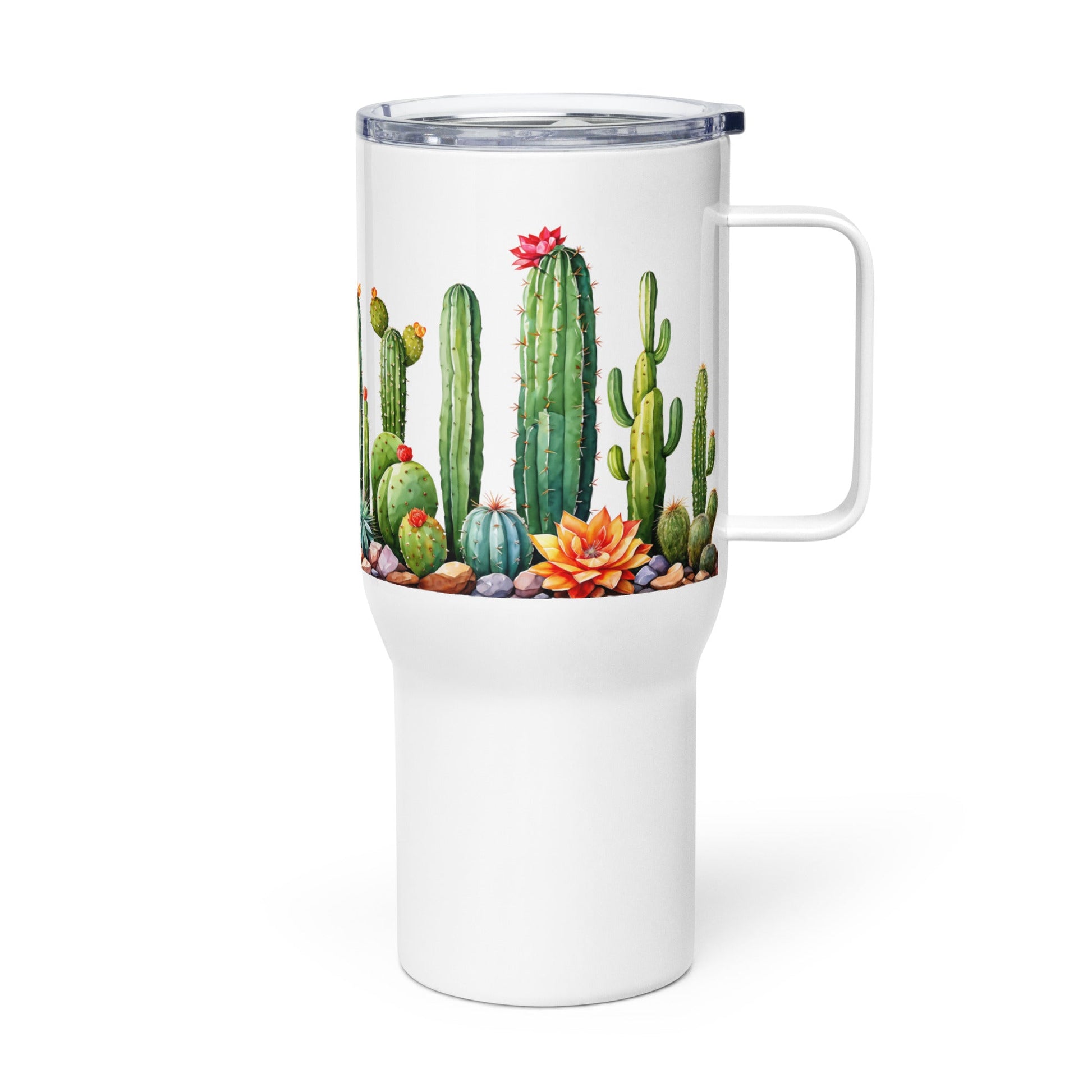 Cactus Garden Travel Mug (25 oz) - Mugs - Discovery Co.