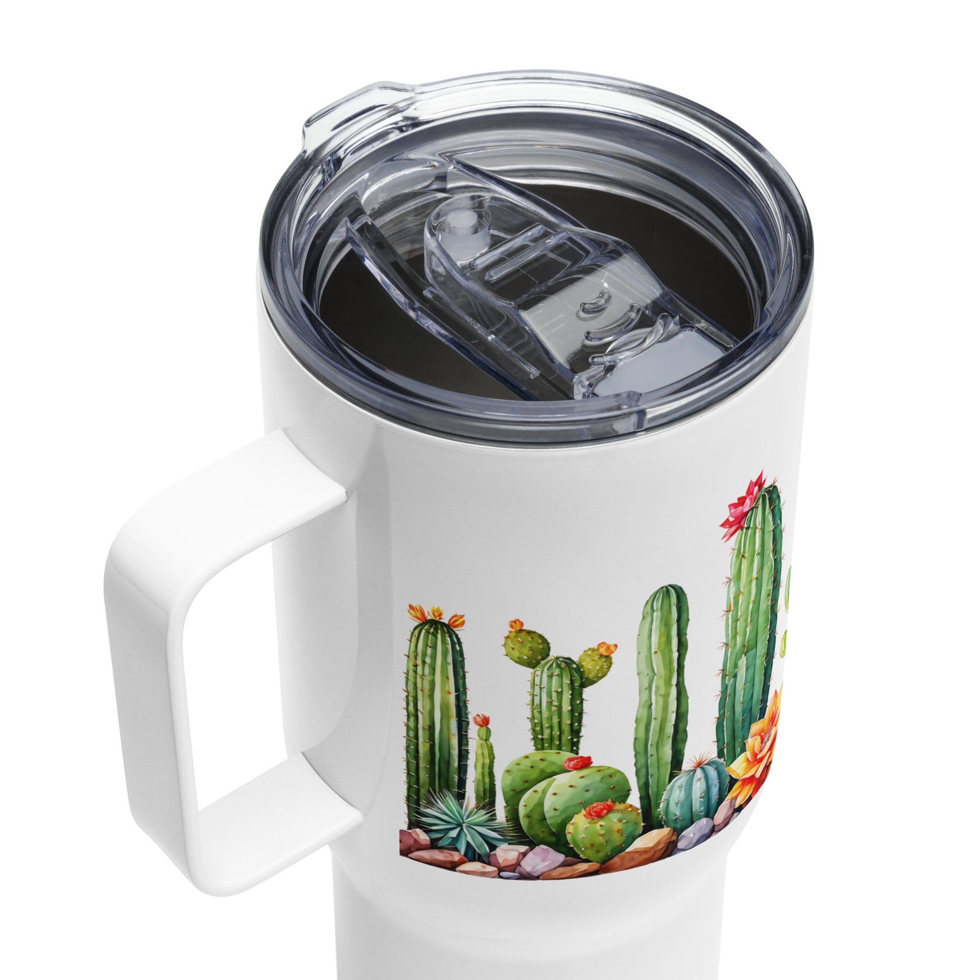 Cactus Garden Travel Mug (25 oz) - Mugs - Discovery Co.