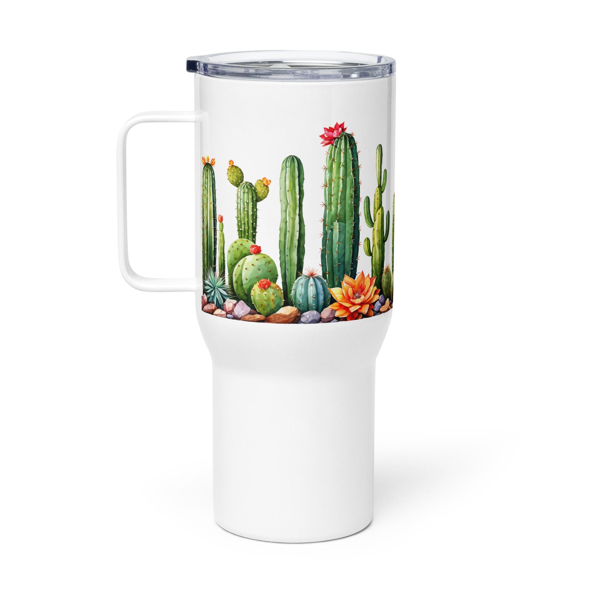 Cactus Garden Travel Mug (25 oz) - Mugs - Discovery Co.