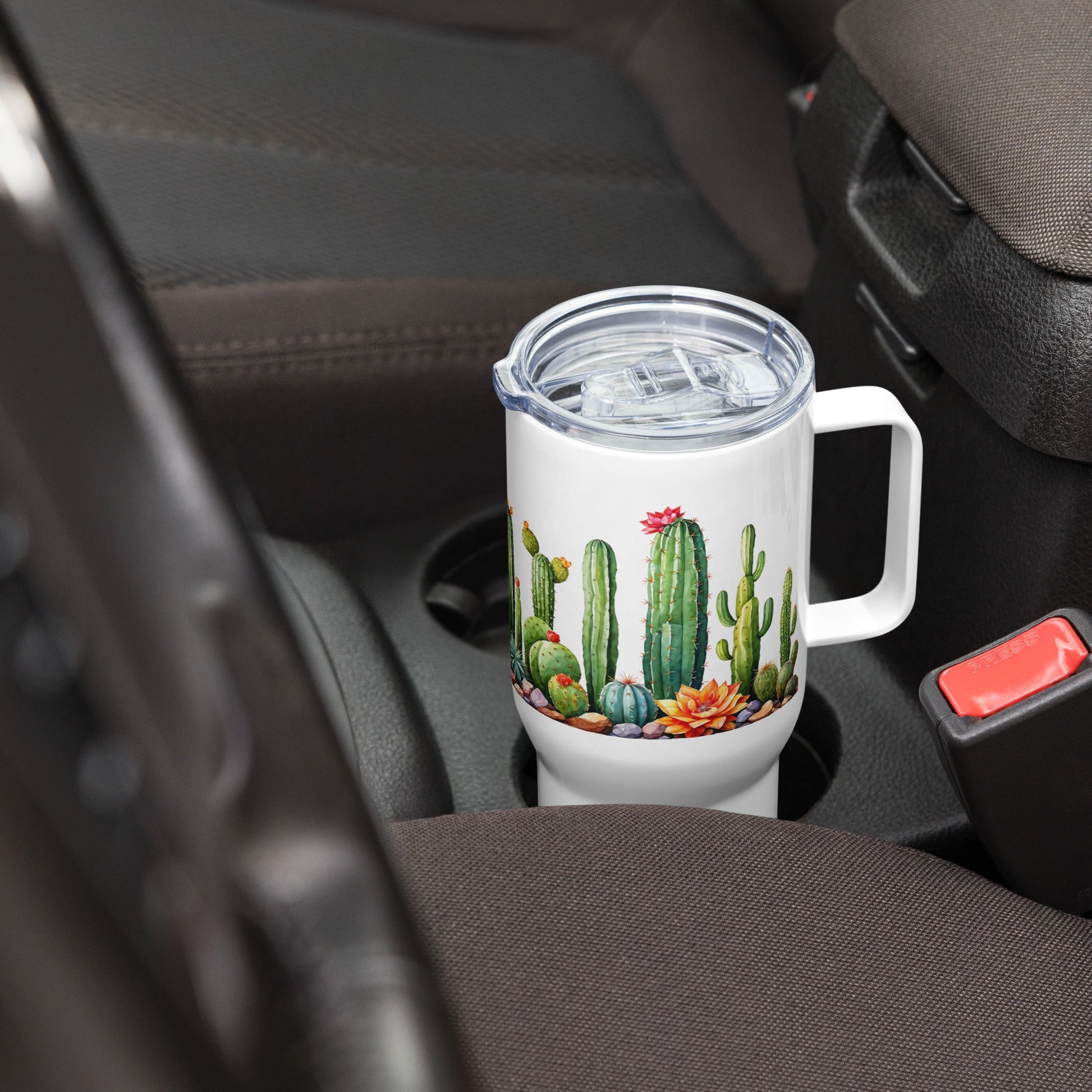 Cactus Garden Travel Mug (25 oz) - Mugs - Discovery Co.