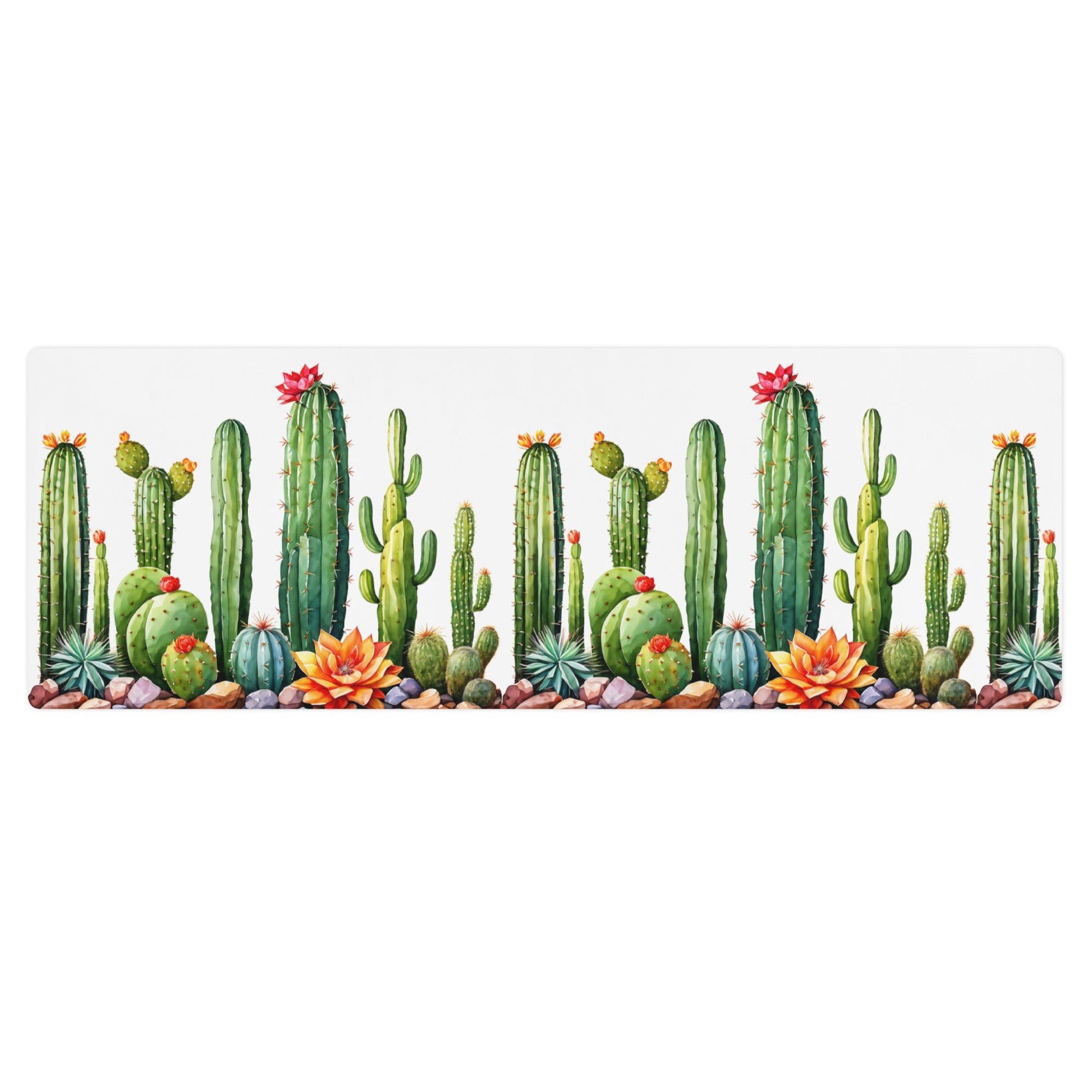 Cactus Garden Yoga Mat - Yoga Mat - Discovery Co.