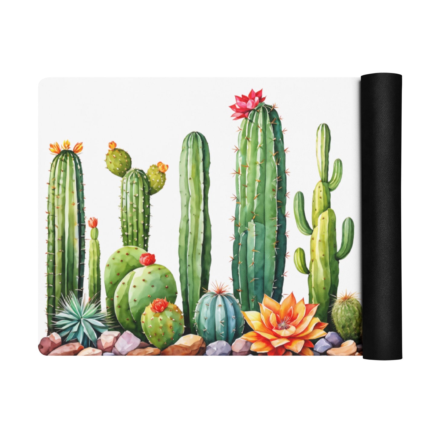 Cactus Garden Yoga Mat - Yoga Mat - Discovery Co.