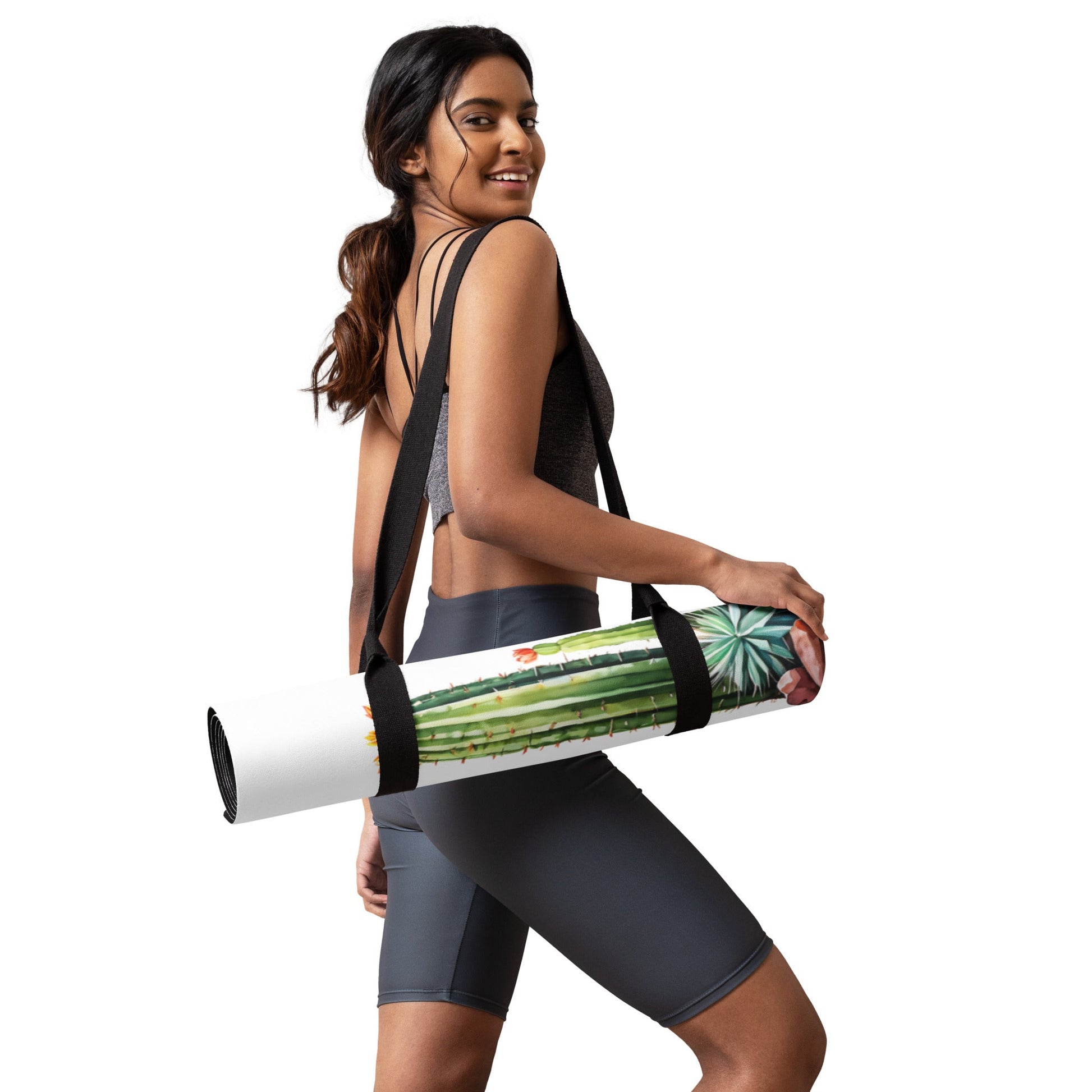 Cactus Garden Yoga Mat - Yoga Mat - Discovery Co.