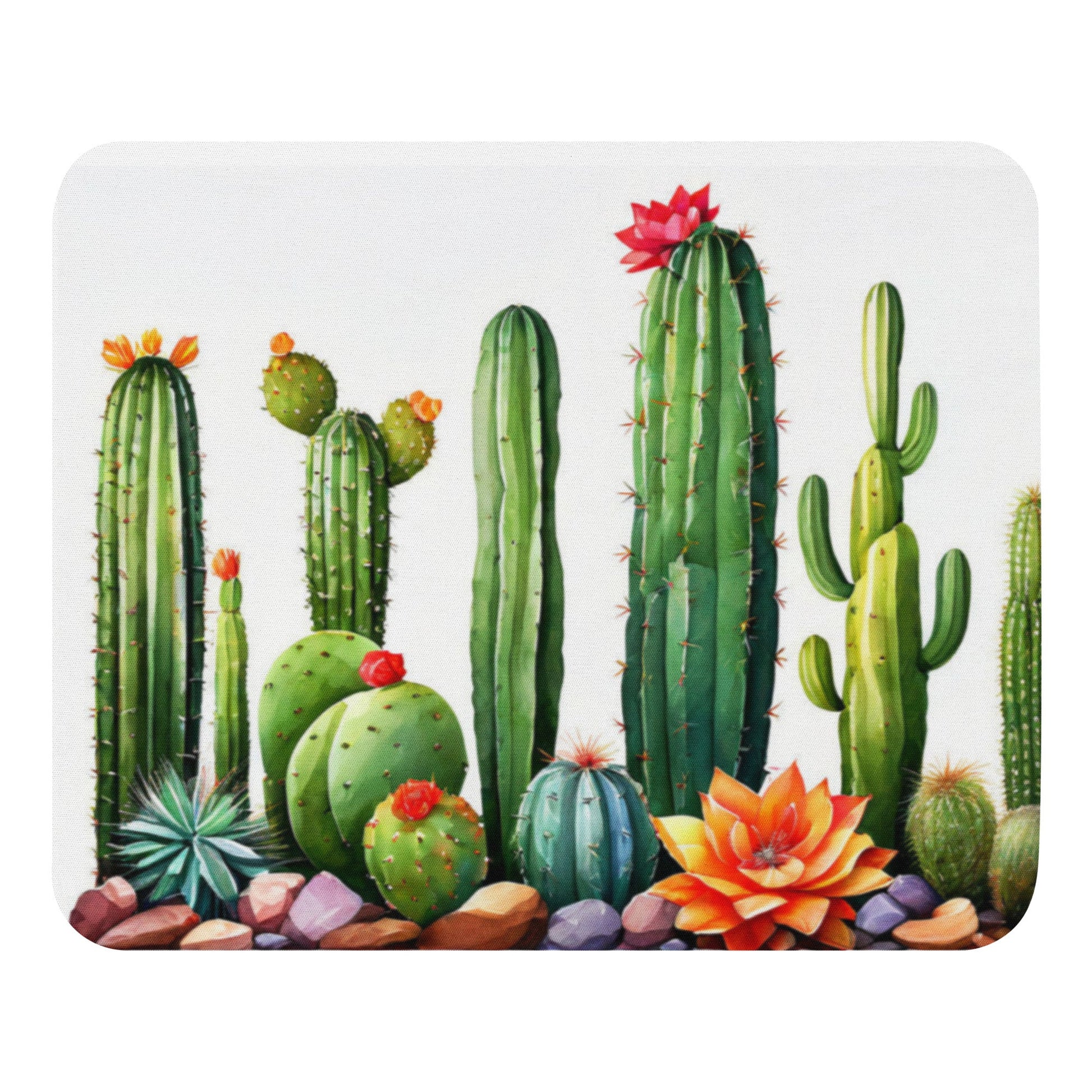 Cactus Row Mouse Pad - Mouse Pads - Discovery Co.