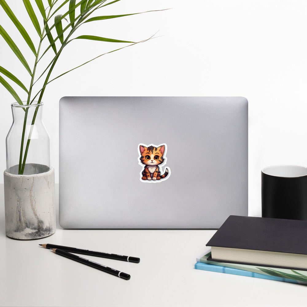 Calico Kitten Bubble - free Stickers - Stickers - Discovery Co.