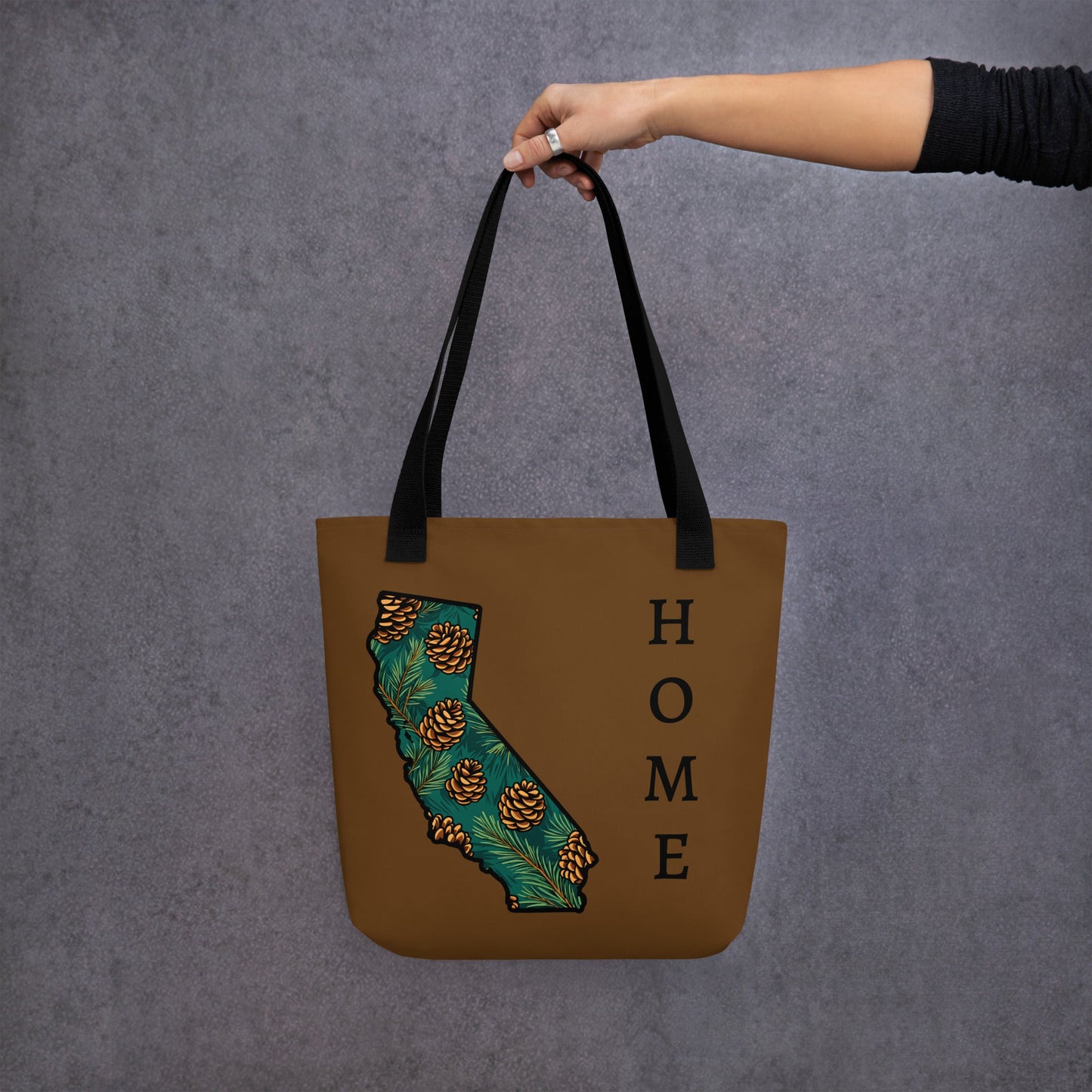 California Pine Cone Tote Bag - Tote Bags - Discovery Co.