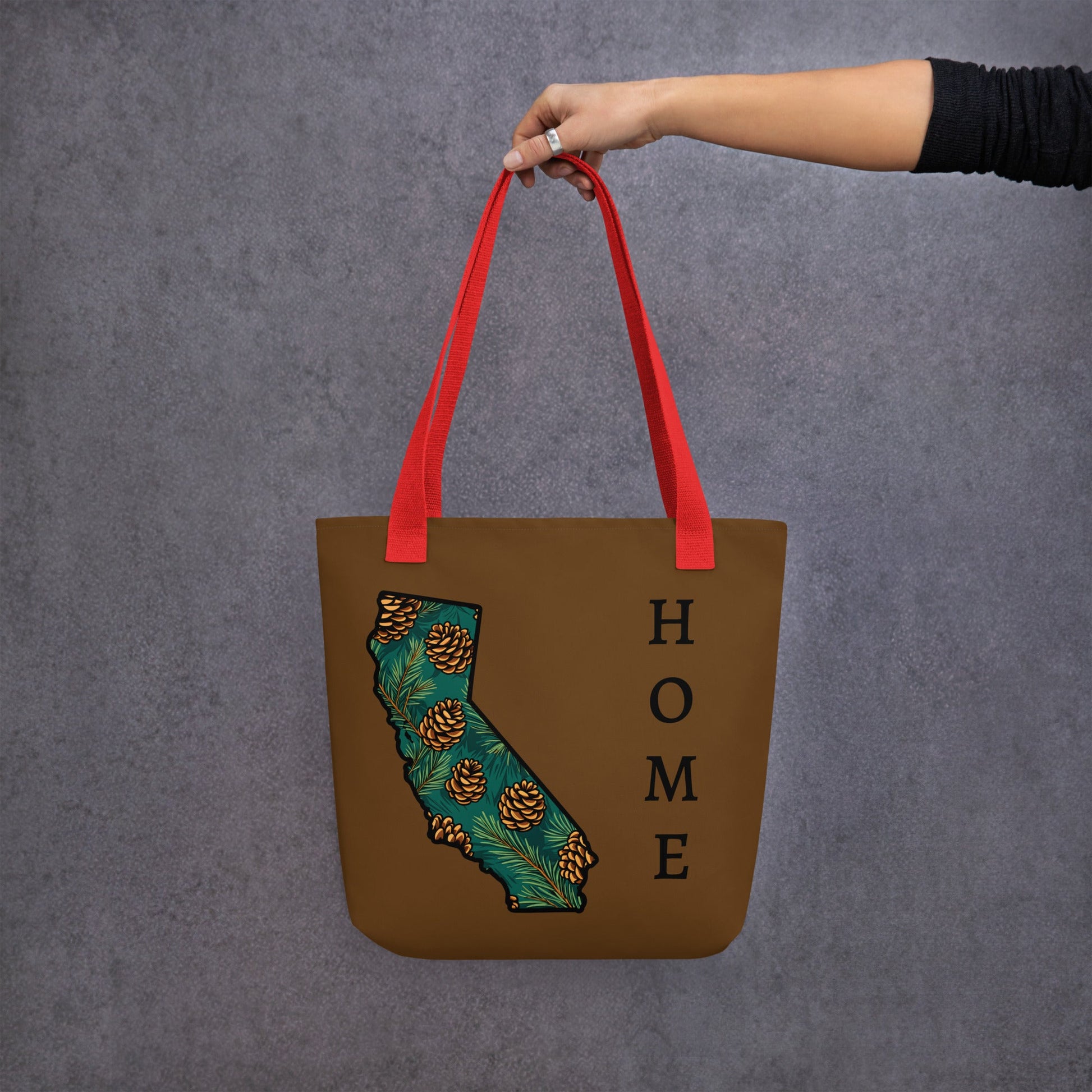 California Pine Cone Tote Bag - Tote Bags - Discovery Co.