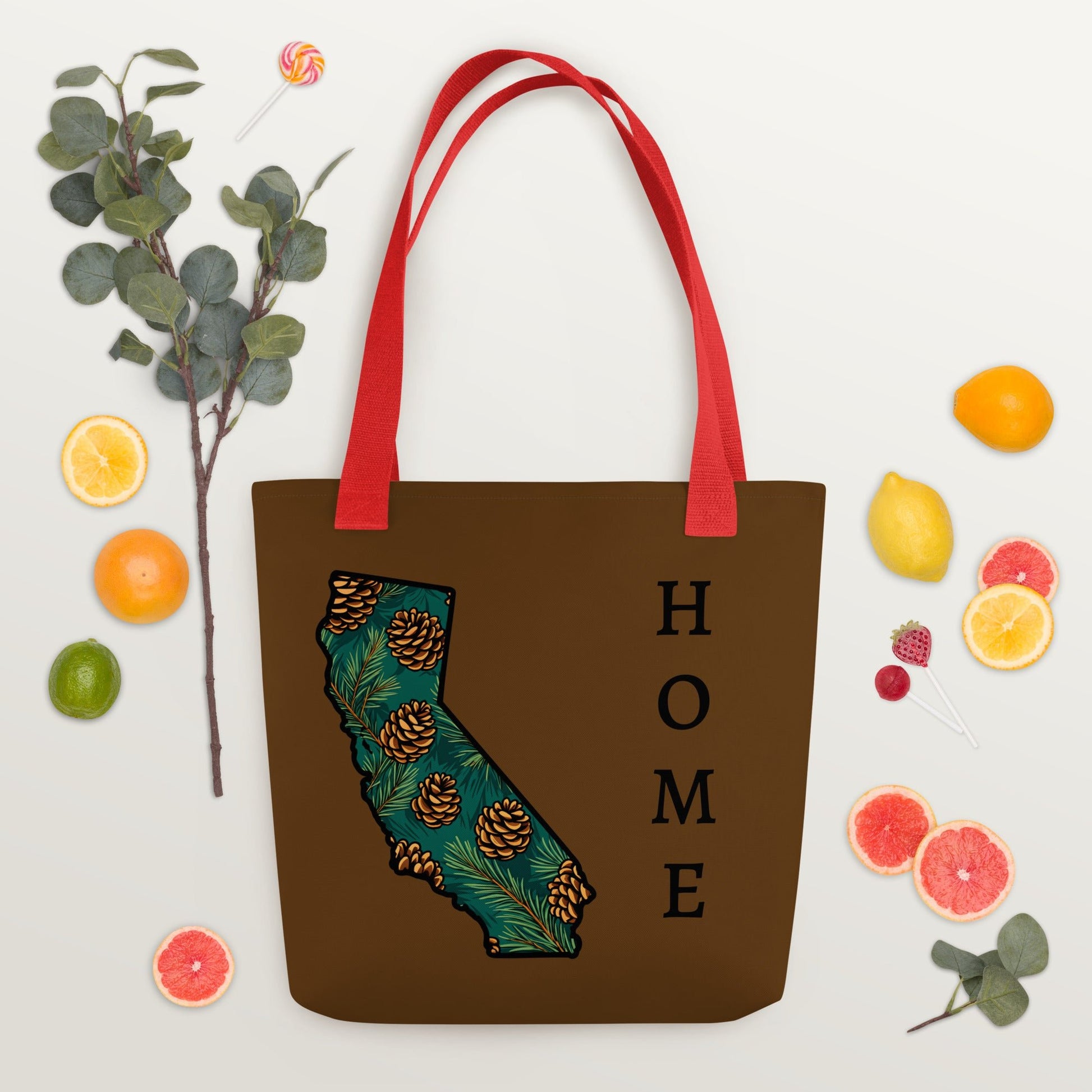 California Pine Cone Tote Bag - Tote Bags - Discovery Co.