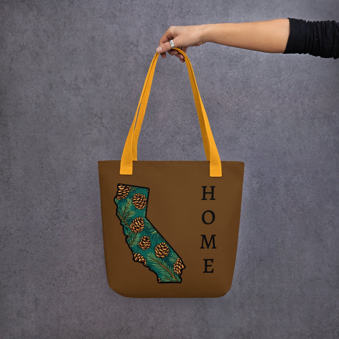 California Pine Cone Tote Bag - Tote Bags - Discovery Co.