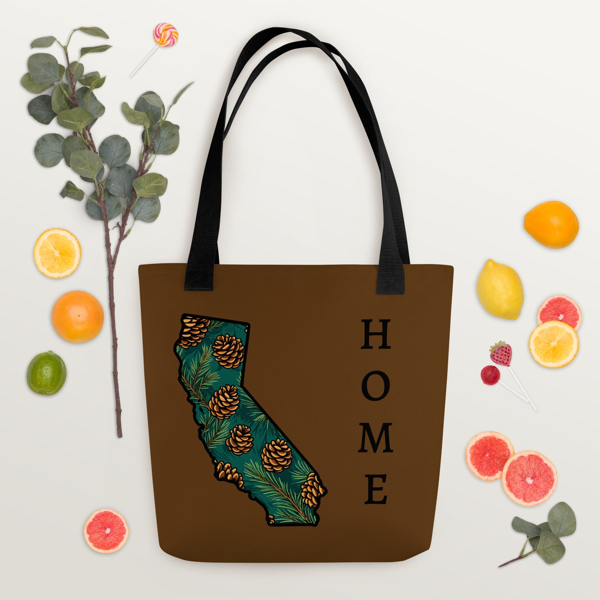 California Pine Cone Tote Bag - Tote Bags - Discovery Co.