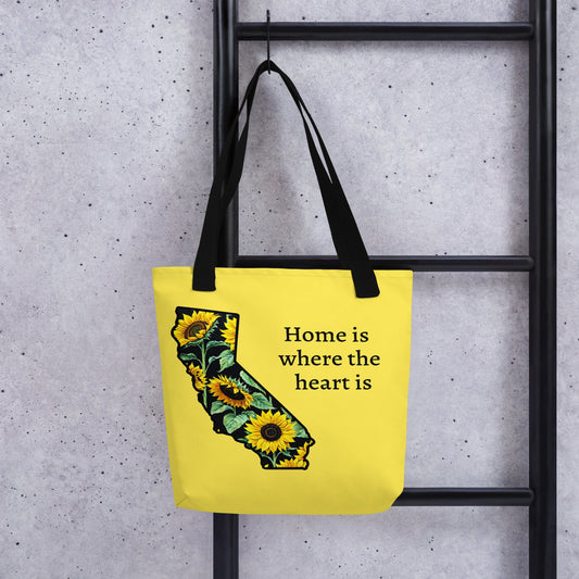 California Sun Flowers Tote Bag - Tote Bags - Discovery Co.