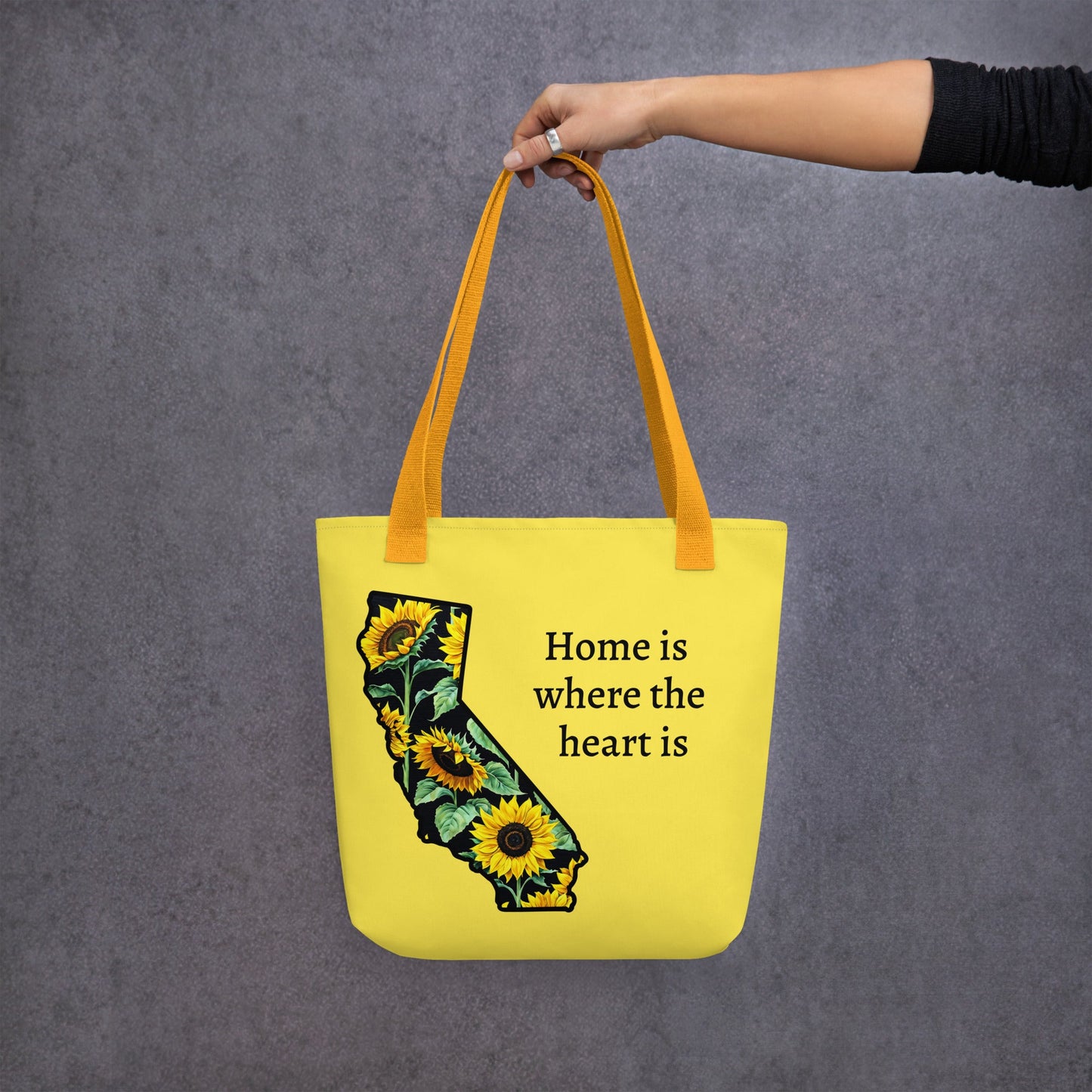 California Sun Flowers Tote Bag - Tote Bags - Discovery Co.