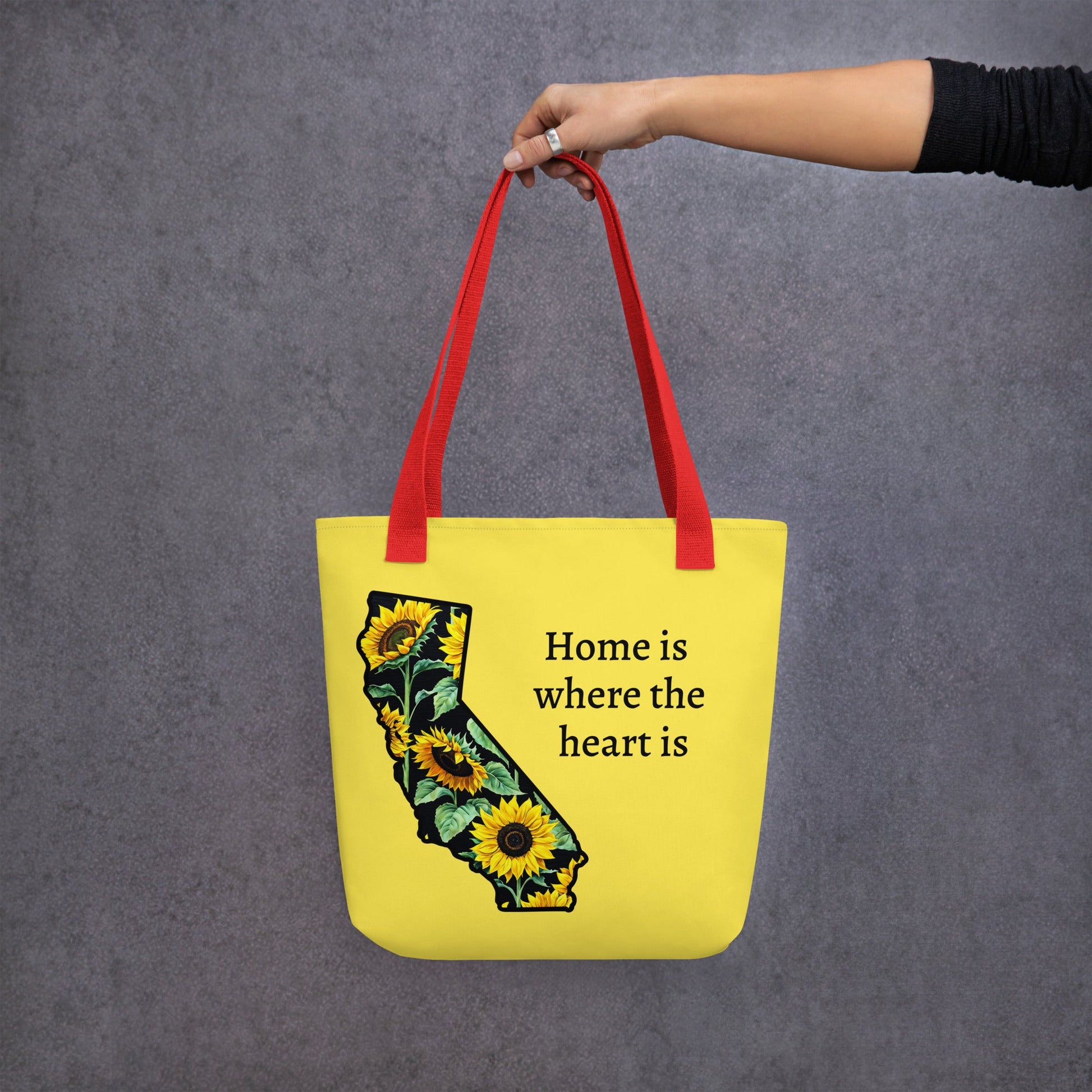 California Sun Flowers Tote Bag - Tote Bags - Discovery Co.