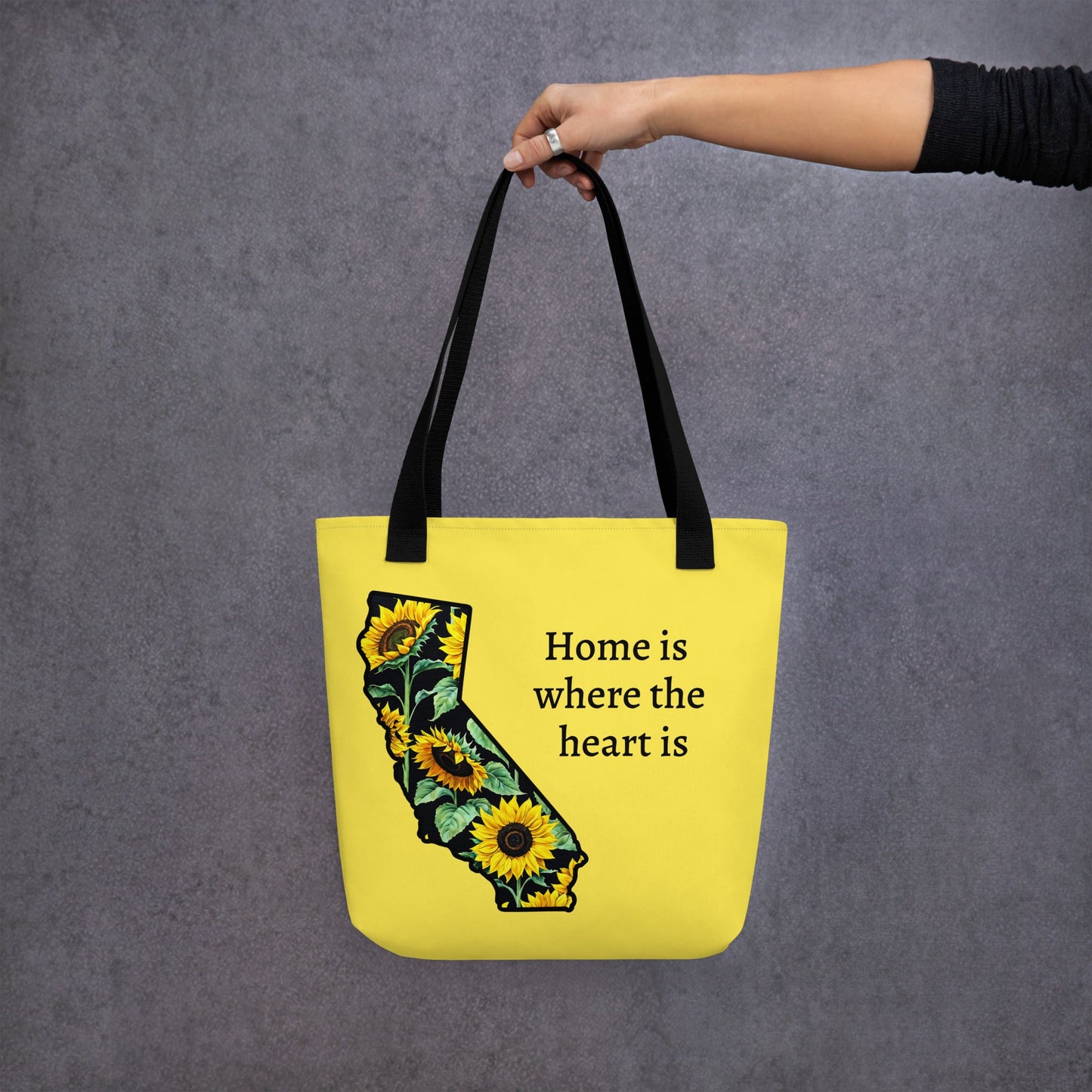 California Sun Flowers Tote Bag - Tote Bags - Discovery Co.