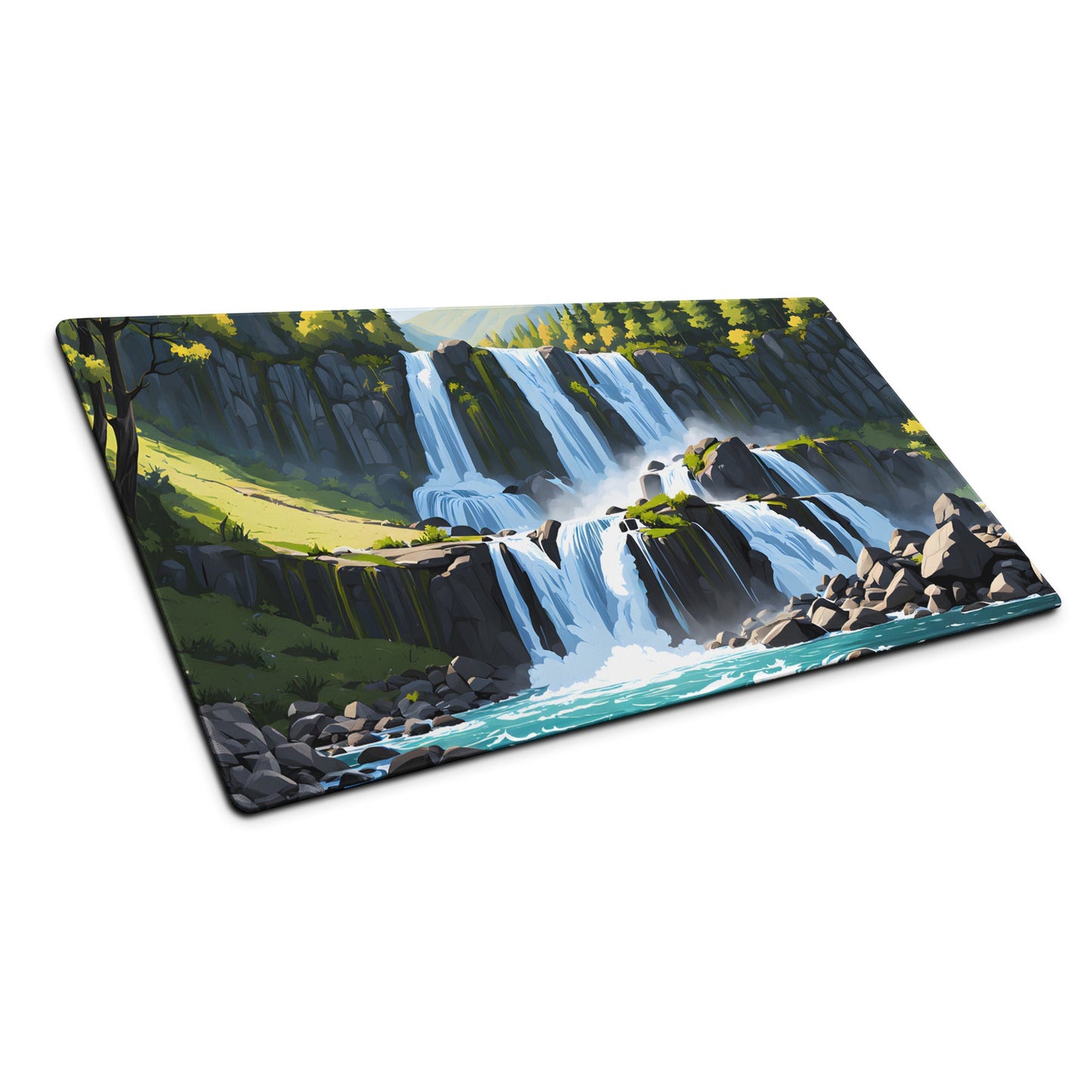 Cascading Waterfall Gaming Mouse Pad - Mouse Pads - Discovery Co.