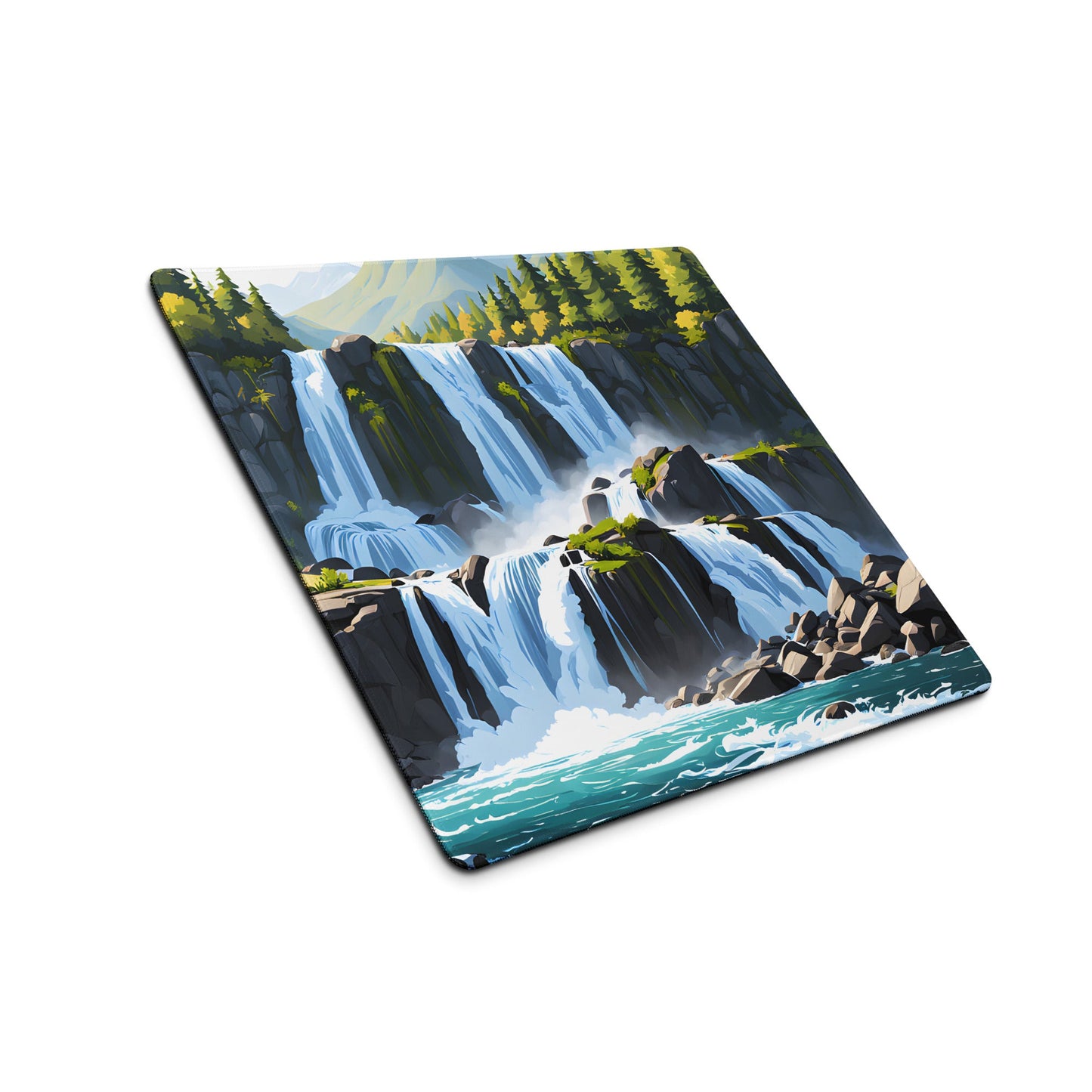 Cascading Waterfall Gaming Mouse Pad - Mouse Pads - Discovery Co.