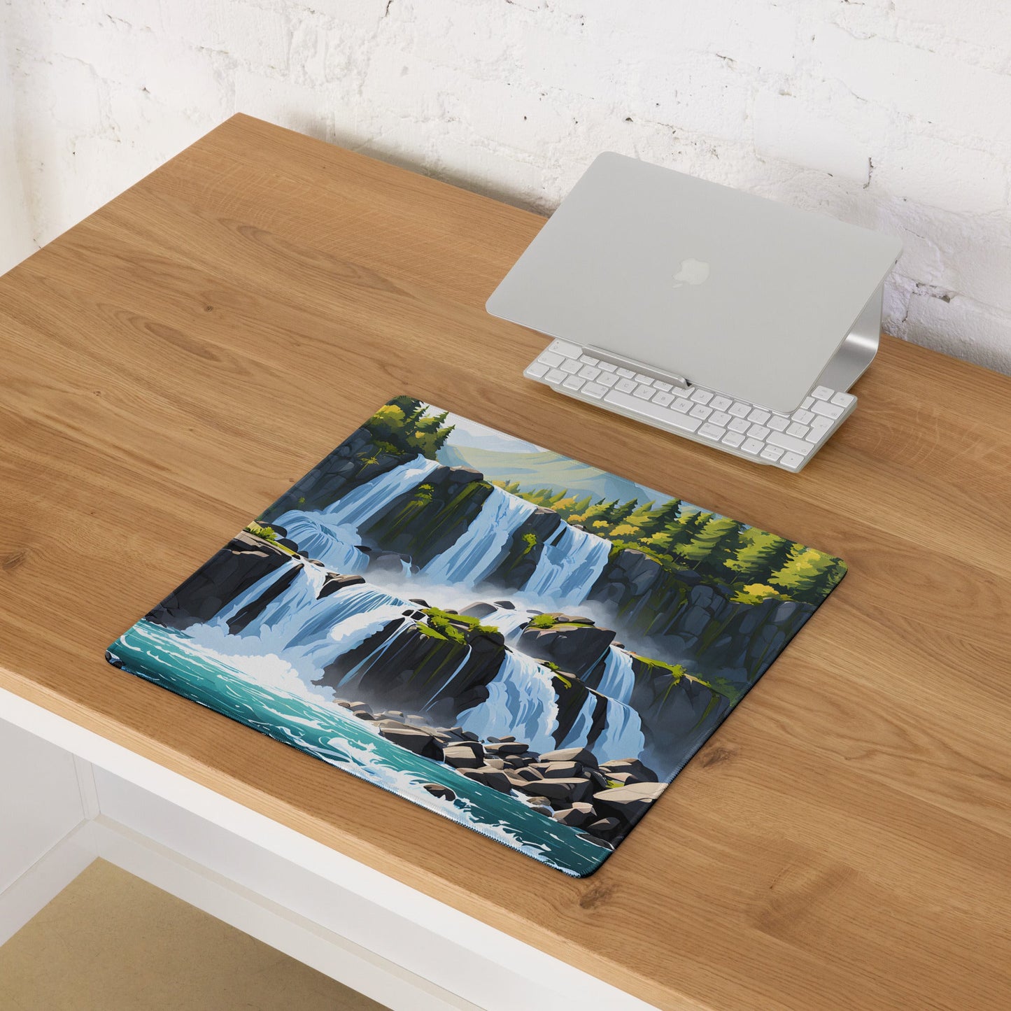 Cascading Waterfall Gaming Mouse Pad - Mouse Pads - Discovery Co.