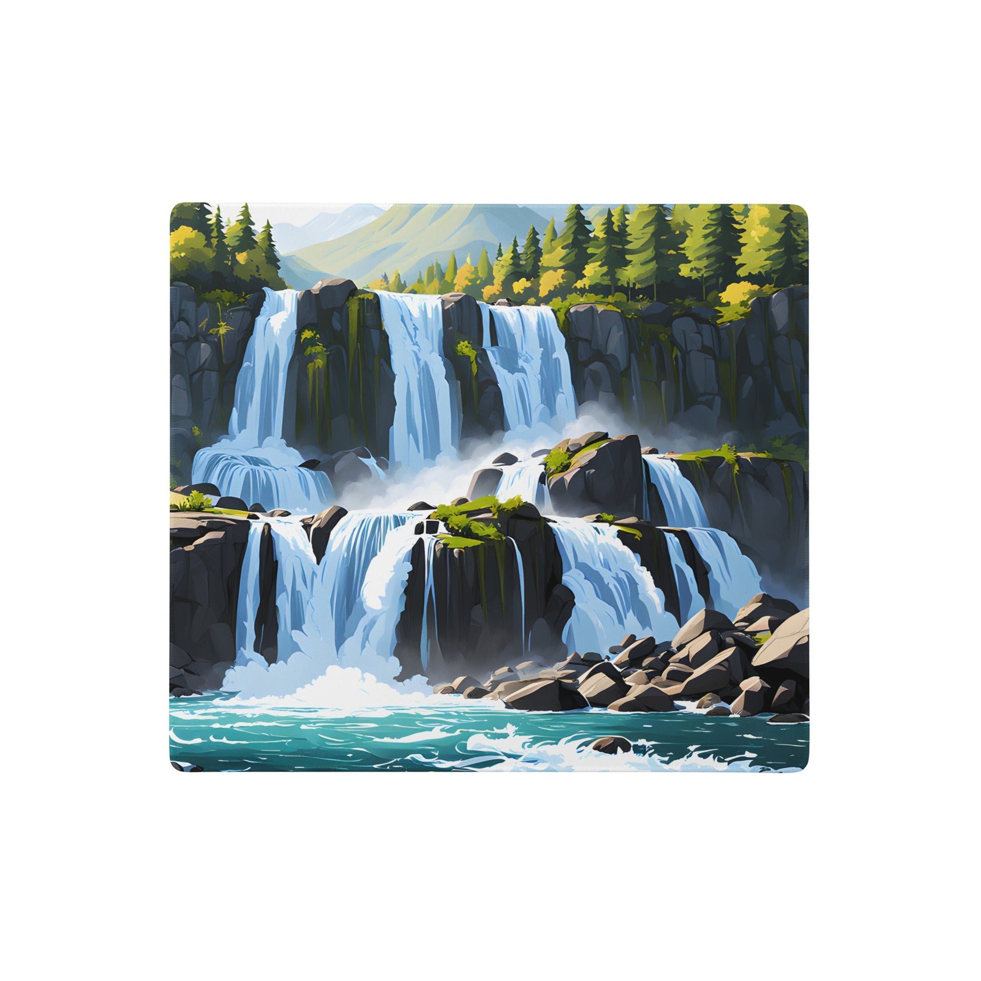 Cascading Waterfall Gaming Mouse Pad - Mouse Pads - Discovery Co.