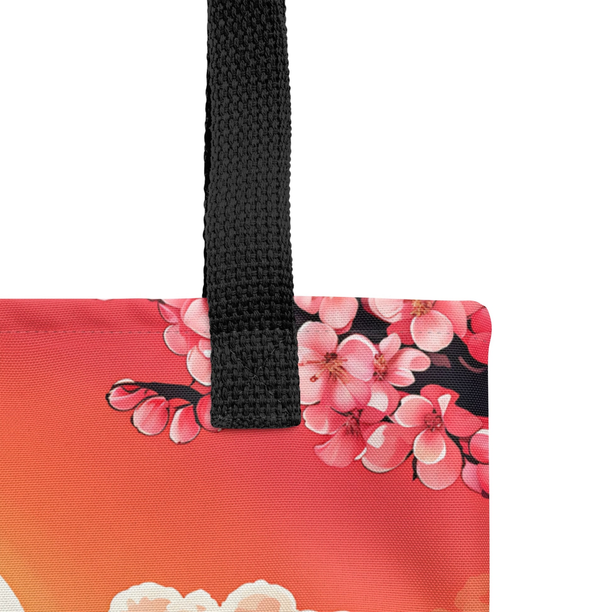 Cherry Bloom Sun Rise Tote Bag - Tote Bags - Discovery Co.