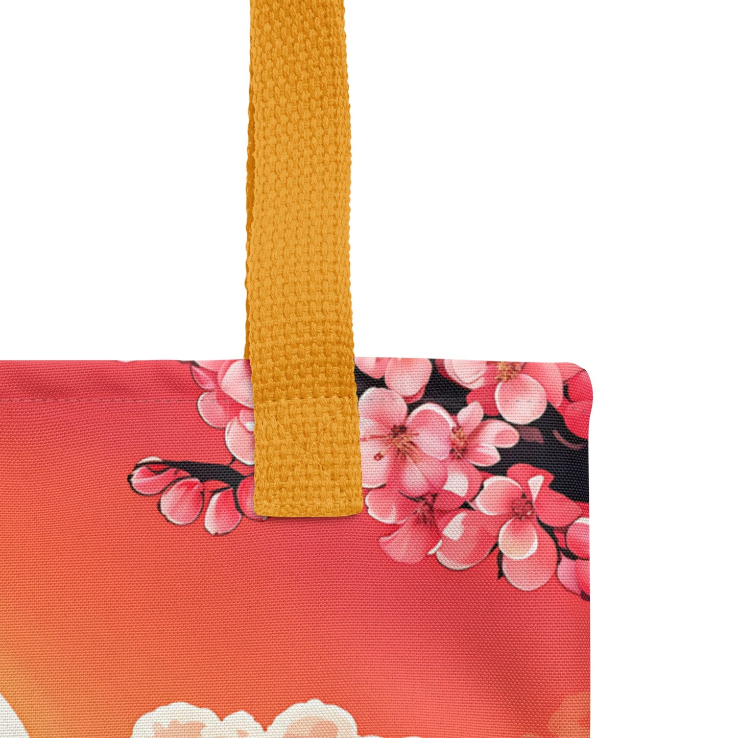 Cherry Bloom Sun Rise Tote Bag - Tote Bags - Discovery Co.