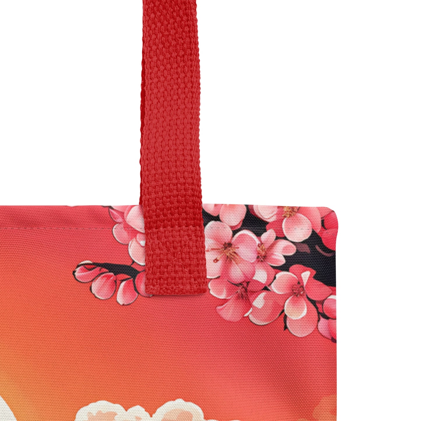 Cherry Bloom Sun Rise Tote Bag - Tote Bags - Discovery Co.